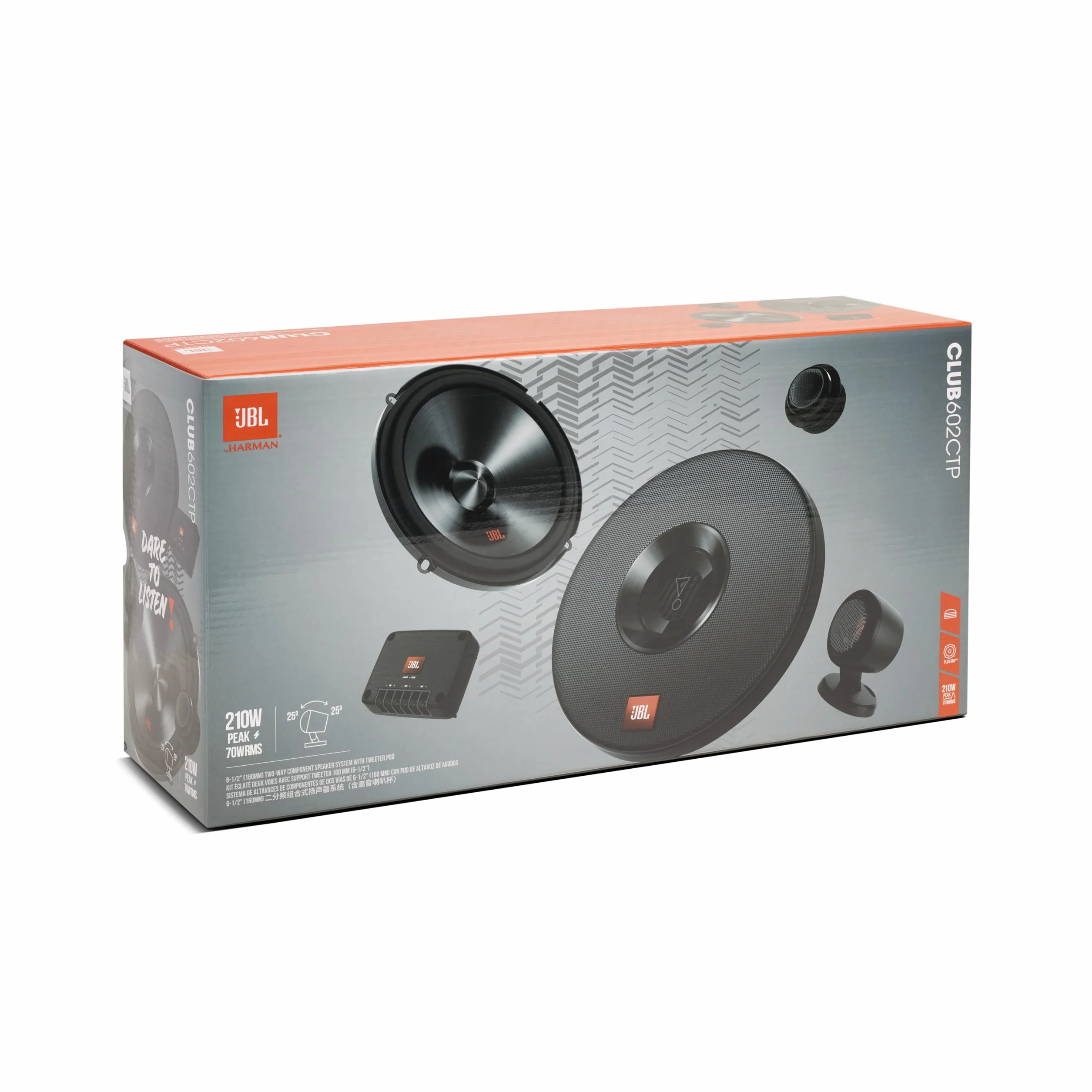 JBL CLUB602C 6,5'' (16,5 cm) zestaw komponentowy