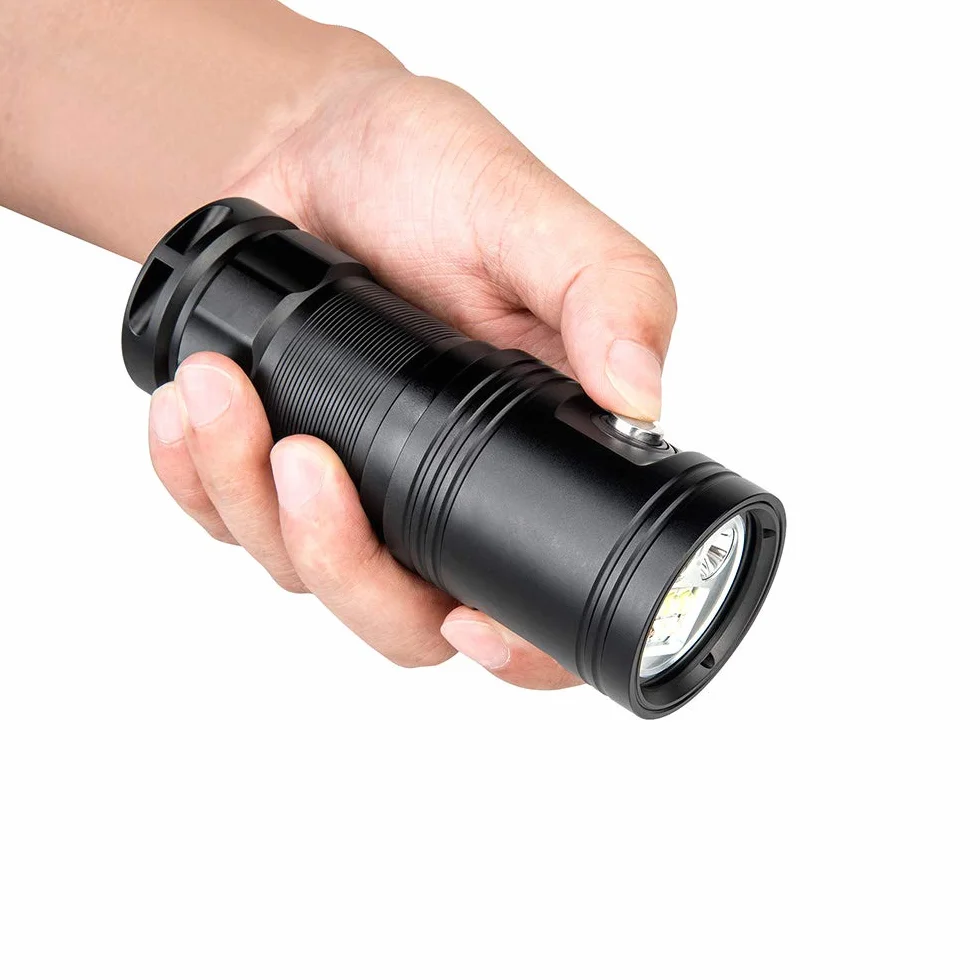 TrustFire DF30 latarka do nurkowania 2350 lumenów 32650 6000 mAh wodoszczelna 100 m LED