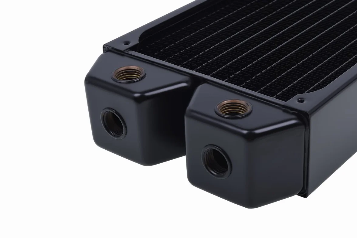 Alphacool NexXxoS XT45 Full Copper 240 mm Radiator chłodzenie wodą CPU miedź czarny