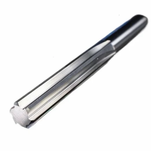 Rozwiertak metalowy z uchwytem - 6-13 mm H7 Niepowlekany węglik spiekany 6 ostrza Precyzyjne narzędzie do wiercenia(12x40x80mm)