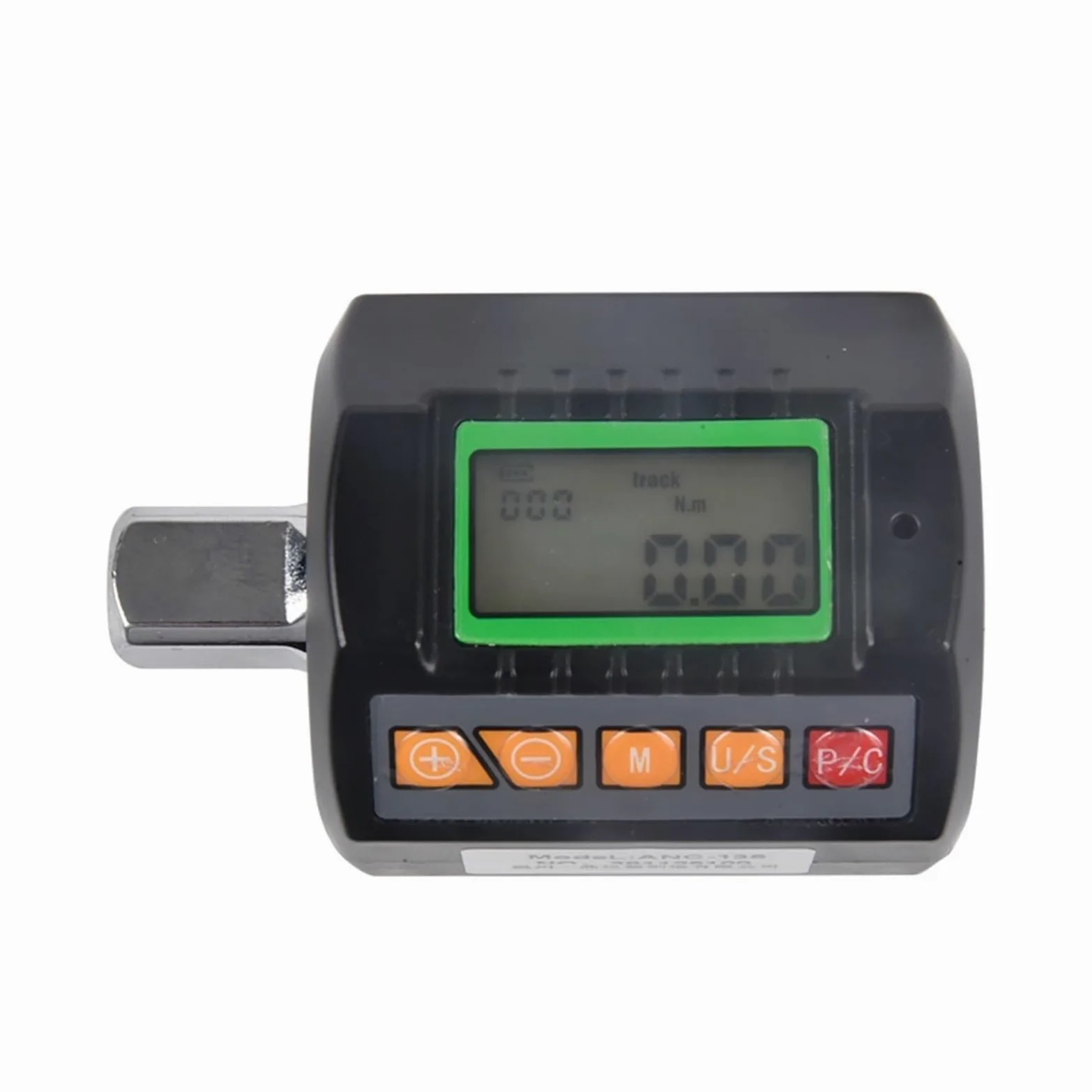 Cyfrowy adapter klucza dynamometrycznego Elektroniczny klucz dynamometryczny 1/2 cala 2-200 Nm regulowany profesjonalny cyfrowy klucz dynamometryczny rower (kolor: 13,5-135 Nm)