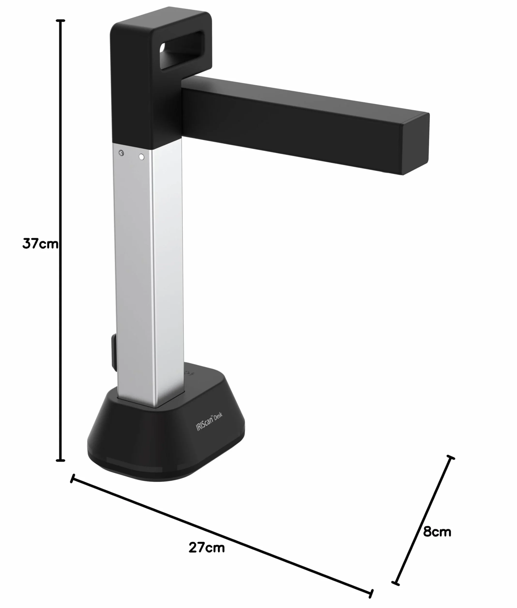 IRIScan Desk skaner książek OCR 8 MP - 12 MP Visualizer v6 edytor PDF przenośny skaner AI A4 WinMac