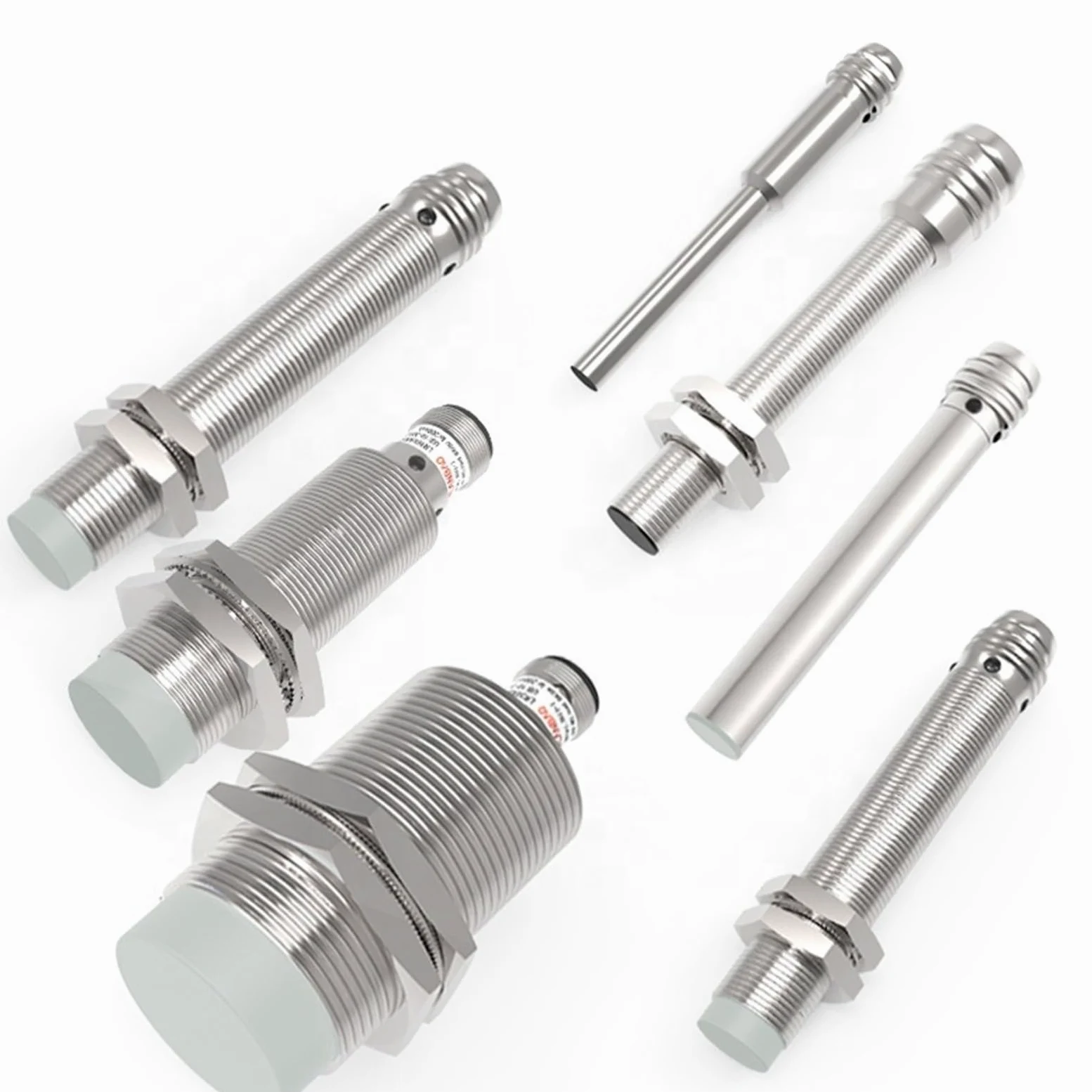Miernik poziomu dźwięku, M4 M6.5 M12 M18 M30 Metalowy cylindryczny indukcyjny czujnik zbliżeniowy o zwiększonej odległości z kablem 2 m | LR04X-Y