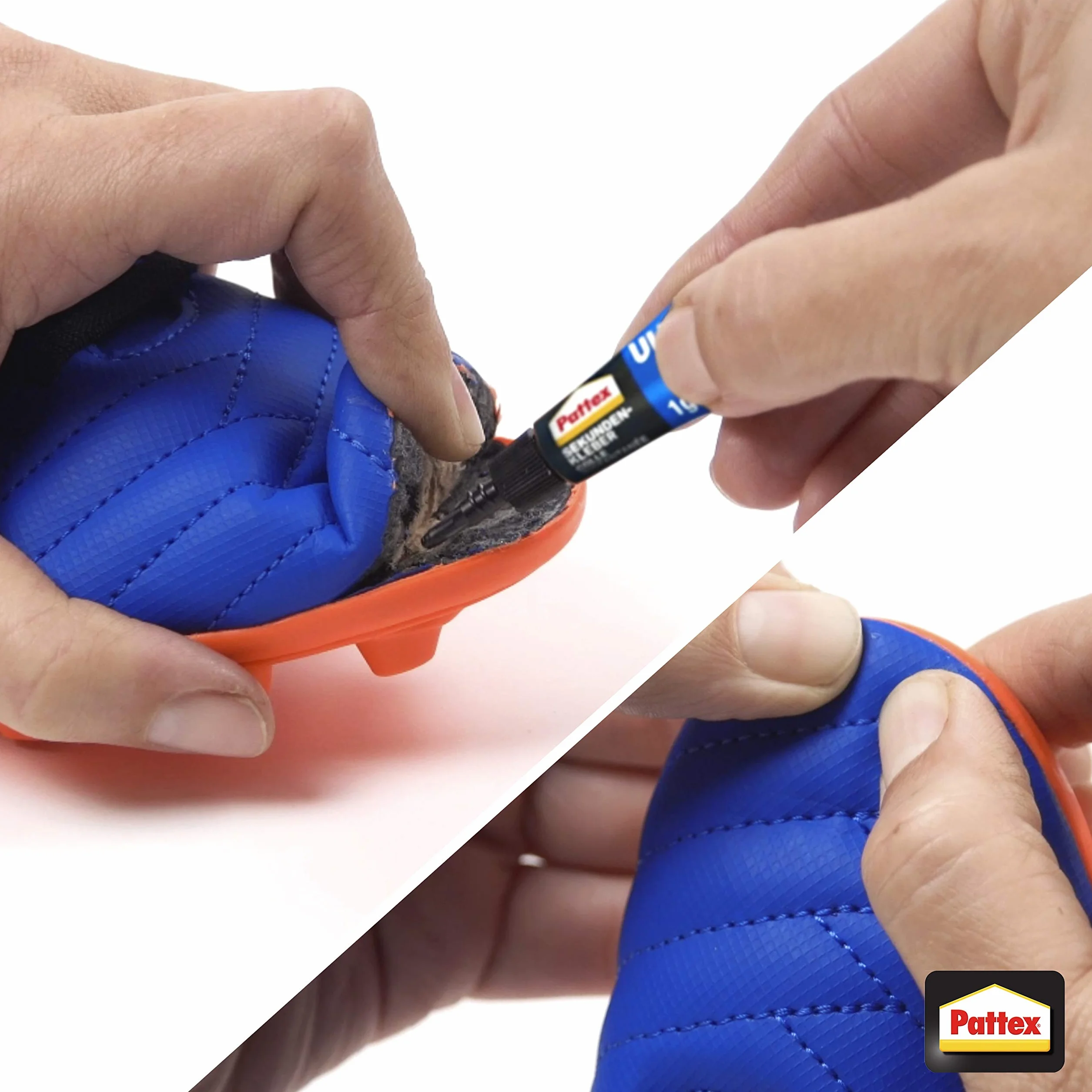 Pattex Klej błyskawiczny Ultra Gel Mini Trio, bardzo mocny i elastyczny superklej w 3 tubkach, klej błyskawiczny w żelu np. do gumy, skóry, drewna, tubka 3 x 1 g, 9H PSMG3
