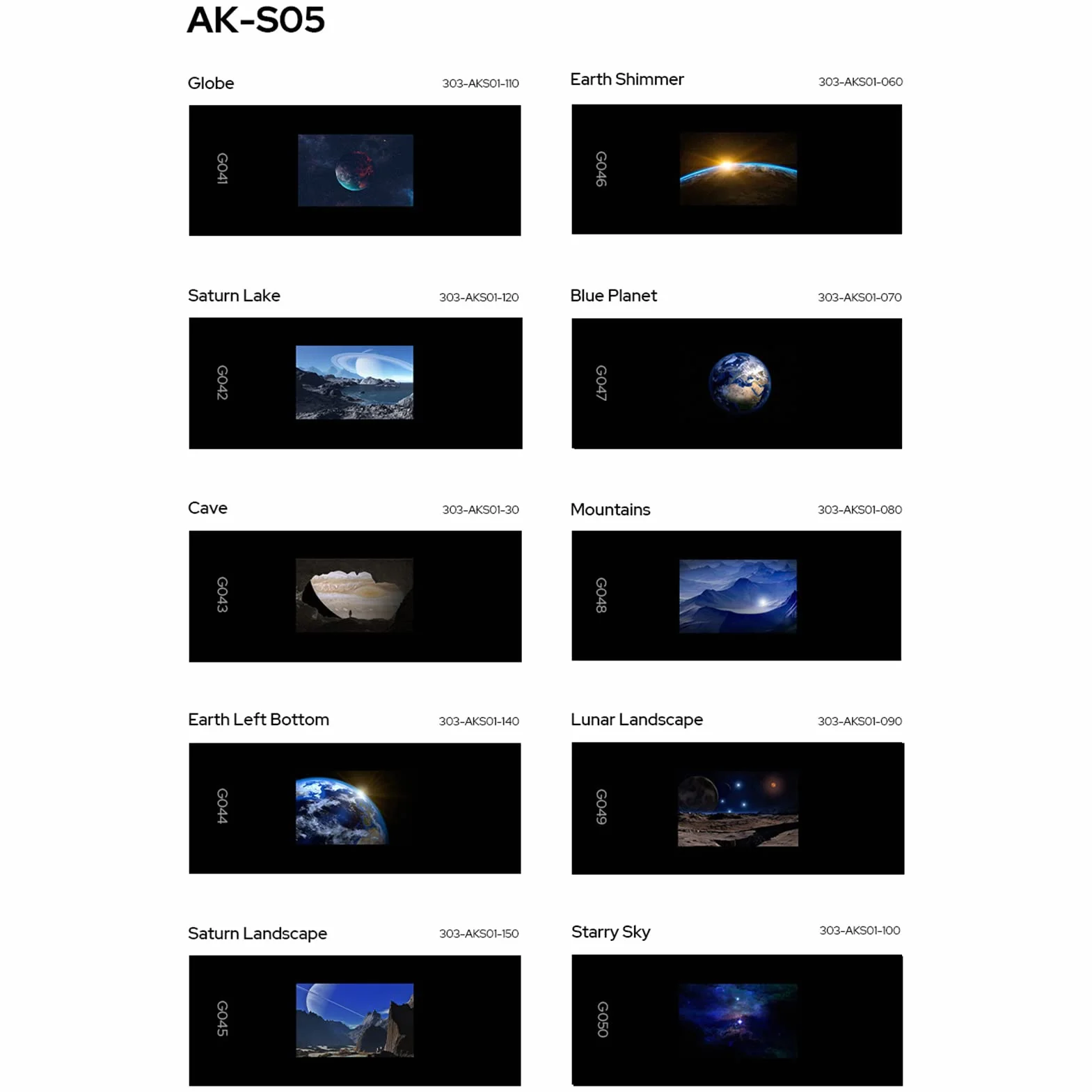 Godox AK-S Full Slide zestaw slajdów do projektora flash