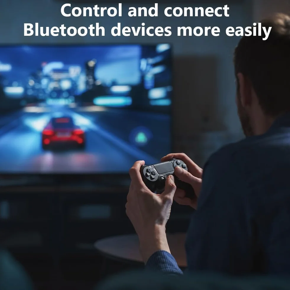 Flintronic Bluetooth 5.4 Adapter USB do PC, EDR Dongle Bezprzewodowy Odbiornik Nadajnika