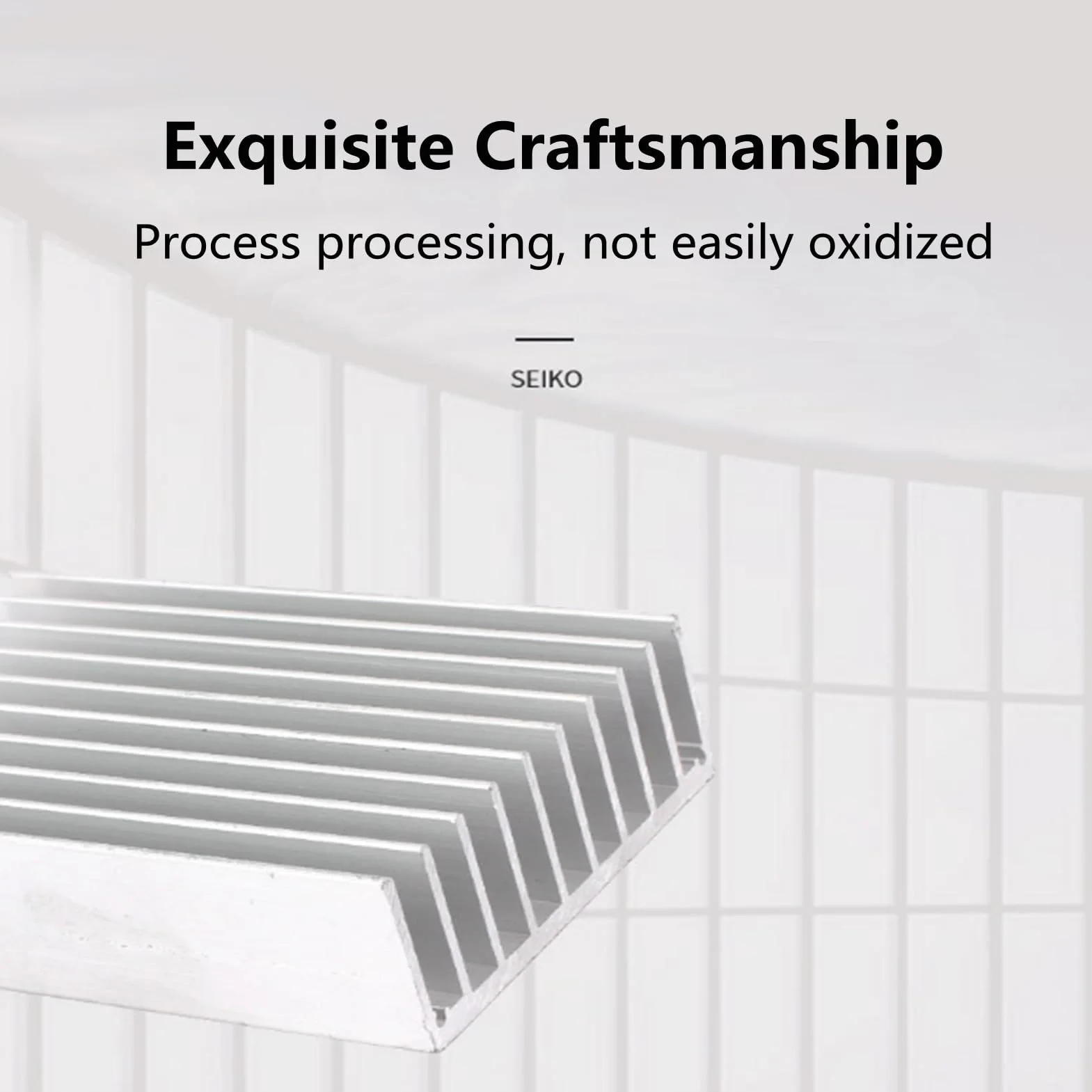 Aluminiowy radiator 150 x 59 x 25 mm 24 zęby zestaw chłodzący Heatsink