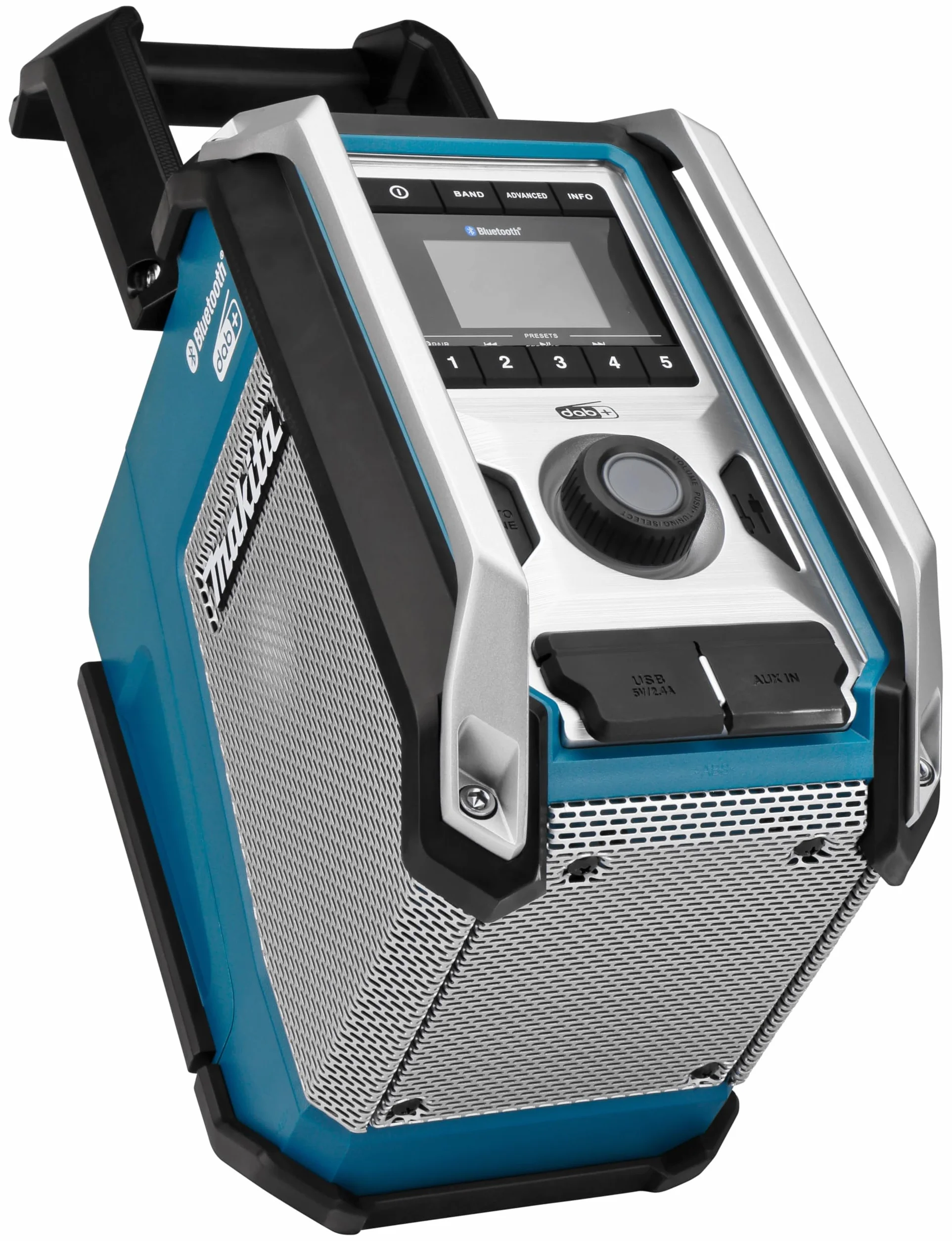 Makita Radio Budowlane, Niebieski/Czarny, AM/FM/DAB+