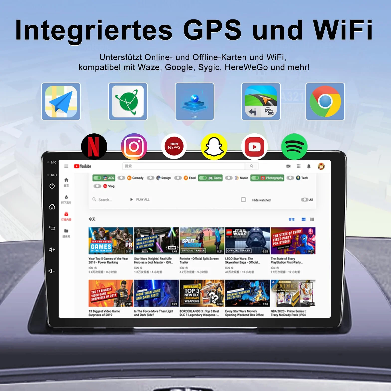 Radio samochodowe Android 4+64 GB do BMW X3 E83 2004-2012, ekran 9 cali, podwójne Din, nawigacja Carplay, bezprzewodowe, HiFi, FM, DSP, WiFi, Bluetooth, USB + kamera