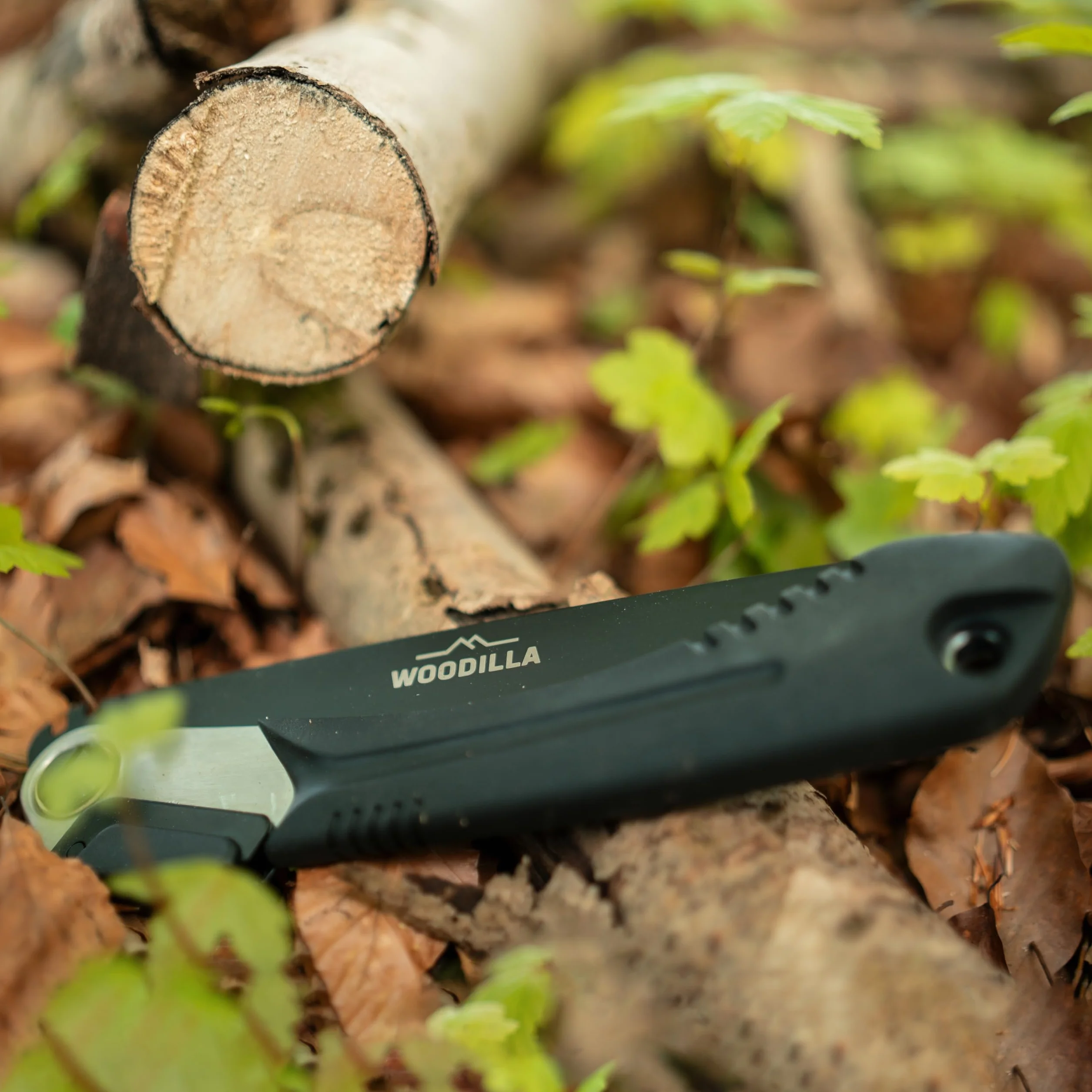 Zewnętrzna ręczna klappsäge von Woodilla - Handsäge, ergonomiczna składana Säge für den Garten, Multifunktionssäge mit stabiler Klinge (21 cm)