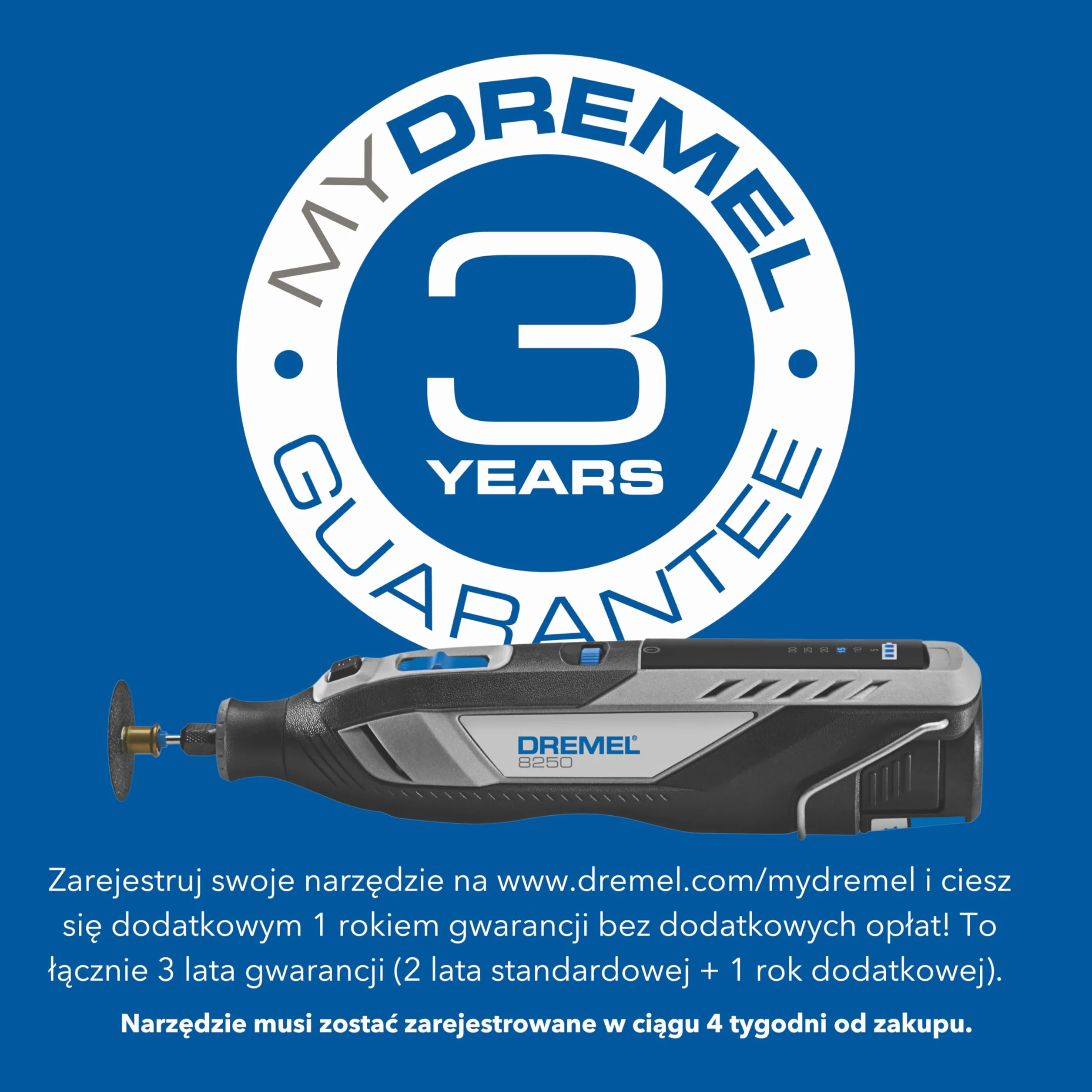 Dremel 8250 12V akumulatorowe narzędzie obrotowe 5.000-30.000 obr/min bezszczotkowy zestaw narzędzi wielofunkcyjnych z miękkim etui, 5 akcesoriami, frezowania, grawerowania, ścinania, napraw/DIY
