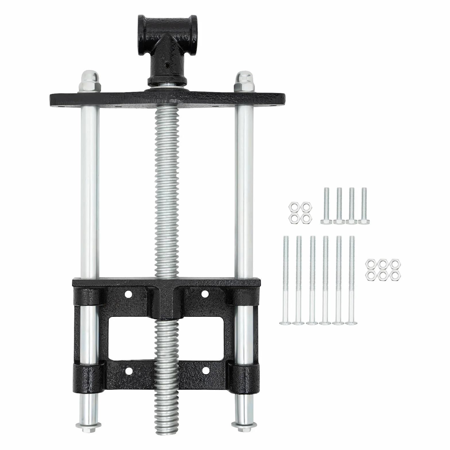 Imadło drewniane, 18 cm, do obróbki drewna, imadło stołowe Heavy Duty, zacisk stołowy, metalowe imadło, klips, szczypce przednie do obróbki drewna, budowy maszyn i spawania, mocowania przedmiotów