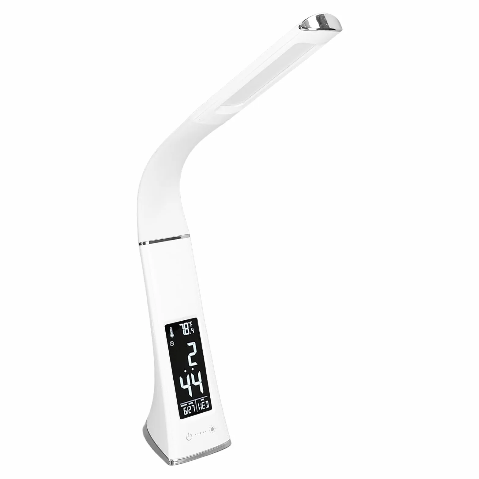 Lampa biurkowa LED, regulowana gęsia szyja, ściemniane sterowanie dotykowe, bezprzewodowa, do domowego biura, nauki, lampka do czytania, energooszczędna, nowoczesny design, przenośne i wszechstronne