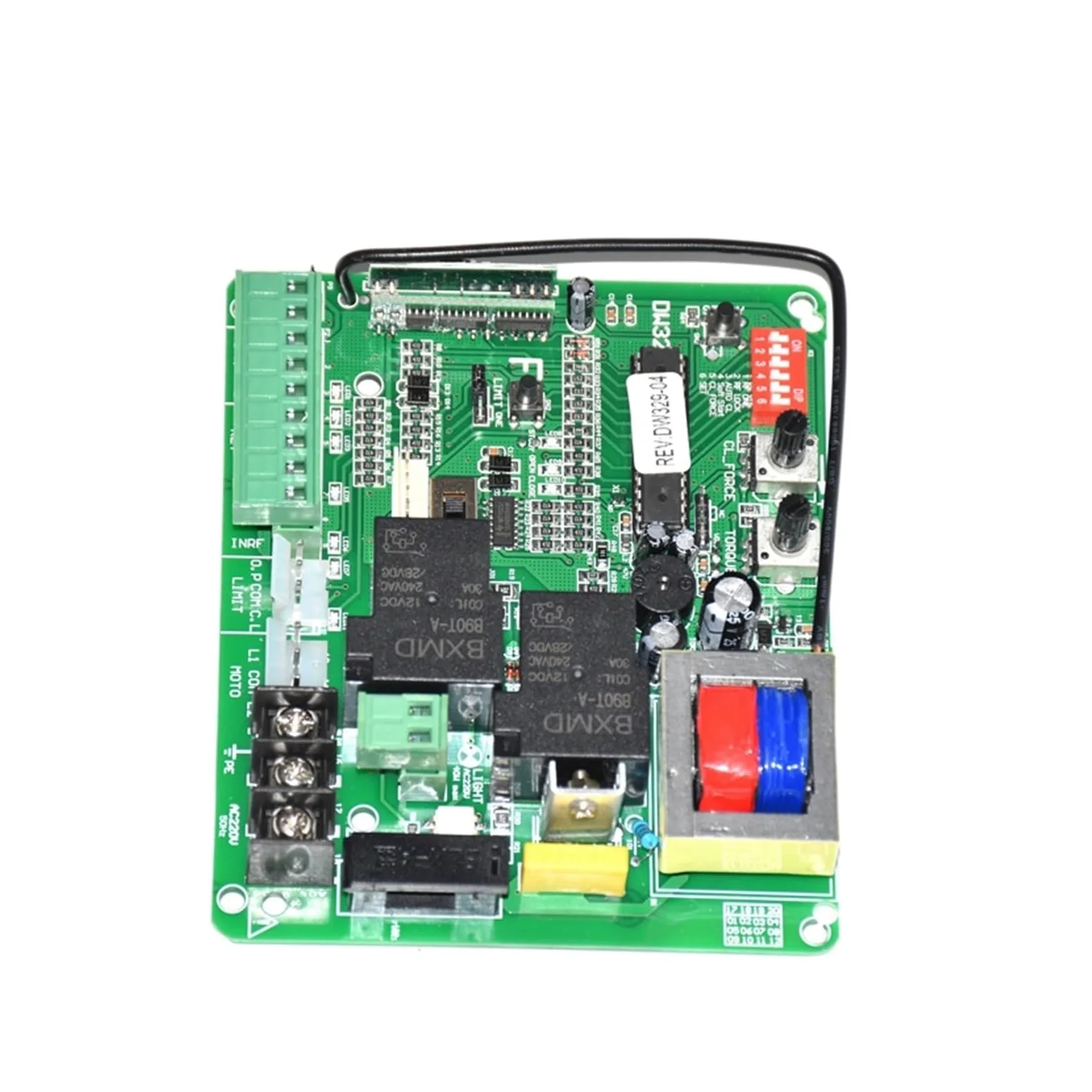 Automatyczne Samozamykacze, 220VAC 370W do 1000W NO otwieracz bramy przesuwnej tablica sterowania silnikiem karta elektroniczna kontroler Pcb z opcjonalnym pilotem(Board 4 remotes)