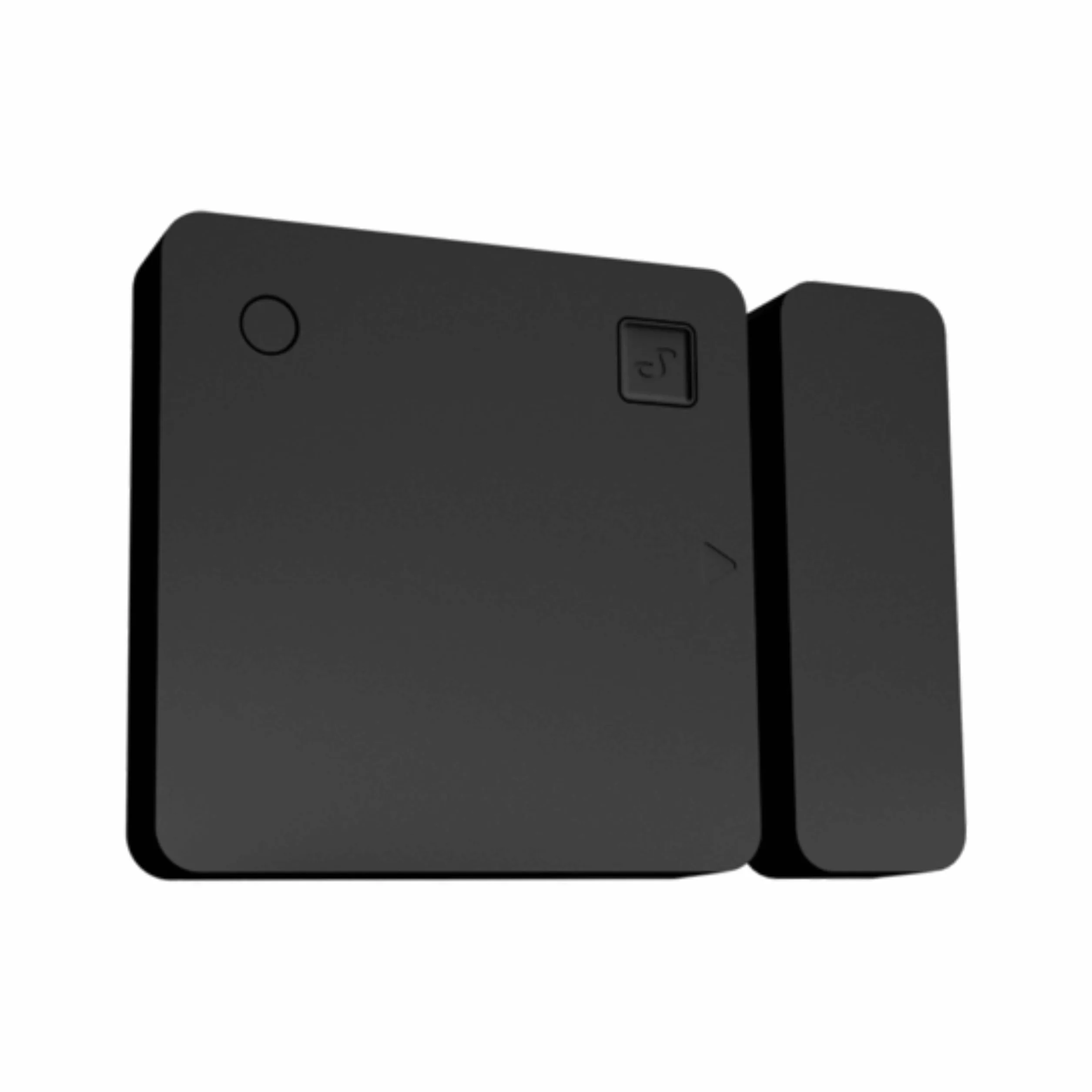 Shelly Blu Door/Window Czarny - Inteligentny Alarm Z Czujnikiem Ruchu Bluetooth, Bezpieczeństwo Domu, Zdalne Sterowanie, Powiadomienia Aplikacji, Alexa i Google Home, iOS, Android, Aktywacja Scen