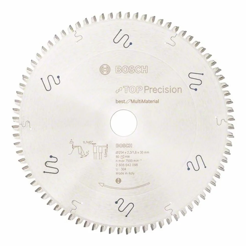 Bosch Profesional TARCZA PILARSKA BS MU B 254x30-80