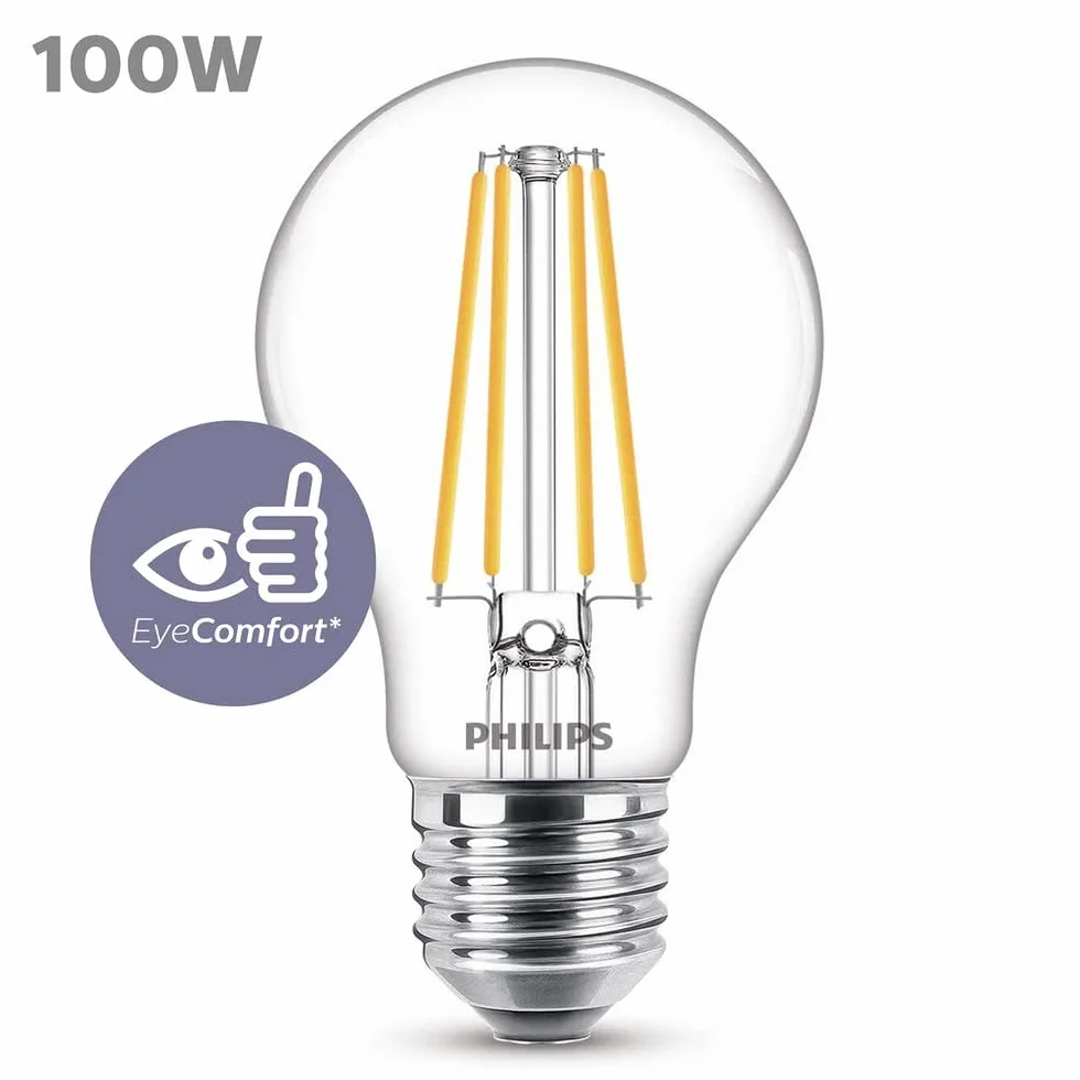 Philips LED Żarówka 10,5–100 W E27 Ciepła biel