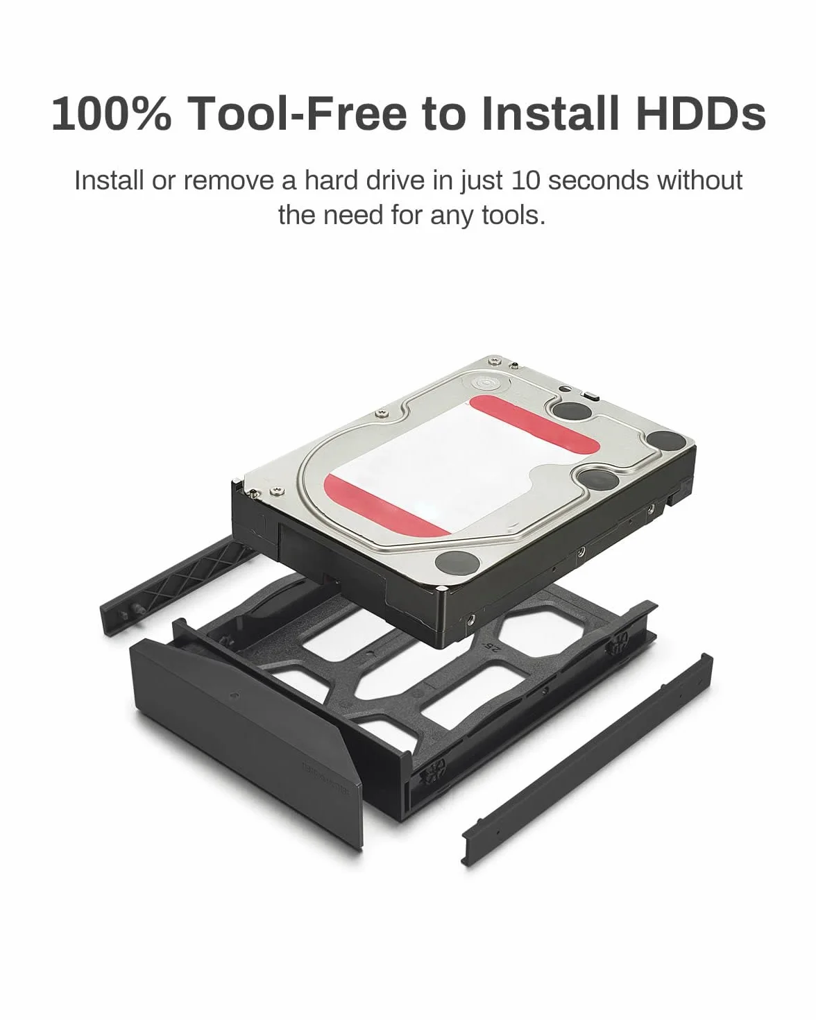 TERRAMASTER F4-212 4-Bay NAS - Quad Core CPU, 2 GB DDR4 RAM, Sieciowa Pamięć Masowa Osobista Chmura (Diskless)