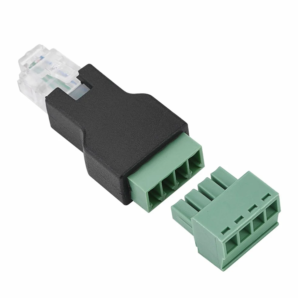Rozdzielacz RJ11 6P4C 4-pinowy do przyłączy telefonicznych