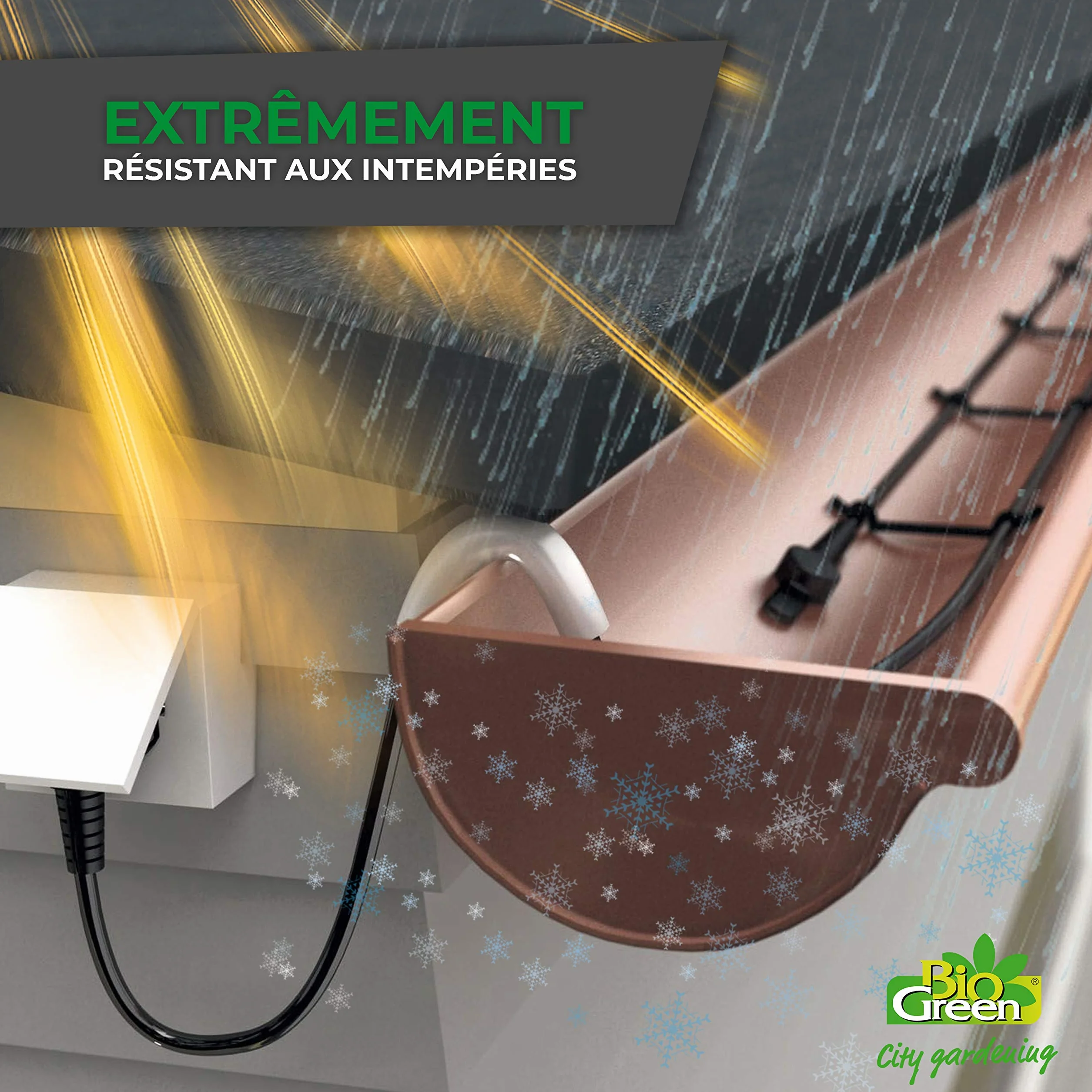 Bio Green Kabel grzewczy do roślin 6m 60W samoograniczający IP67