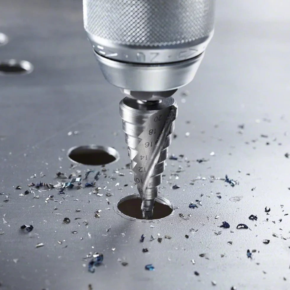 Bosch Profesional Wiertła stopniowe ze stali HSS 4-20 mm, 8,0 mm, 70,5 mm