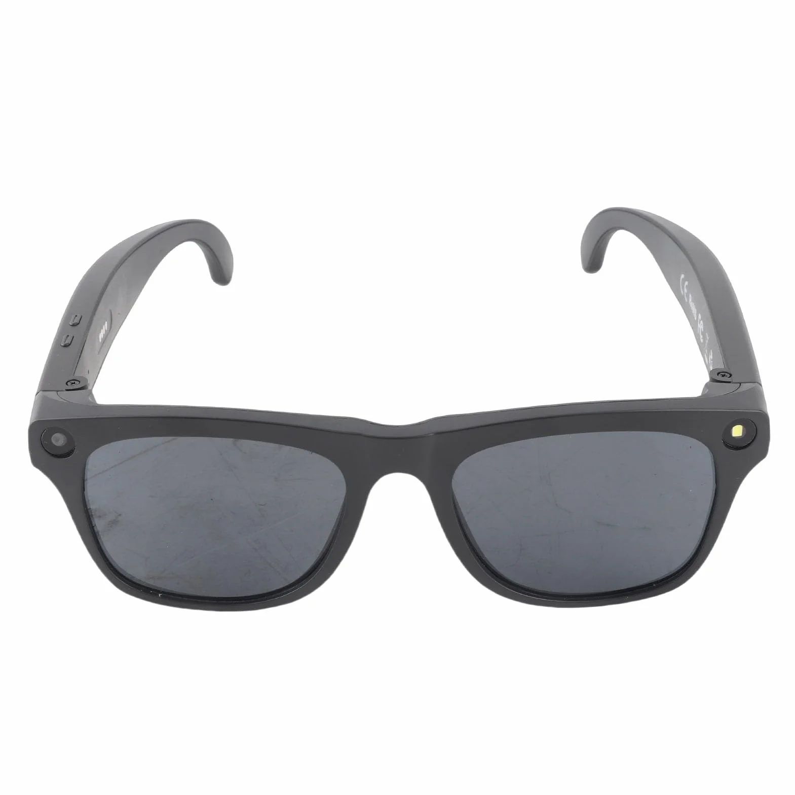 Gugxiom AI Smart Glasses 4K Camera Bluetooth Okulary z AI Asystentem Dźwiękowym do Tłumaczenia w Czasie Rzeczywistym (Czarny)