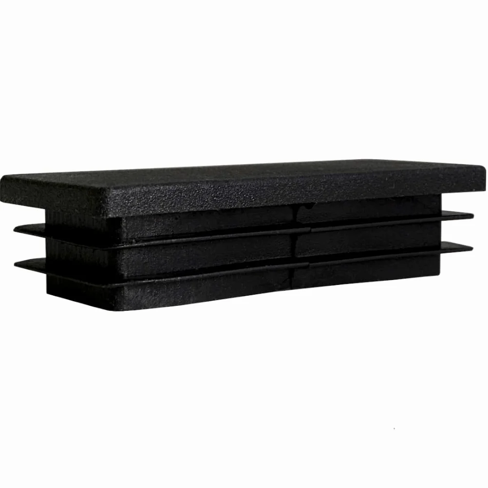 TIBU Zatyczki lamelowe prostokątne zaślepki do rur, zaślepki do rur, osłona, prostokątne, 30 sztuk, rury prostokątne, 70 x 30 x 2 mm