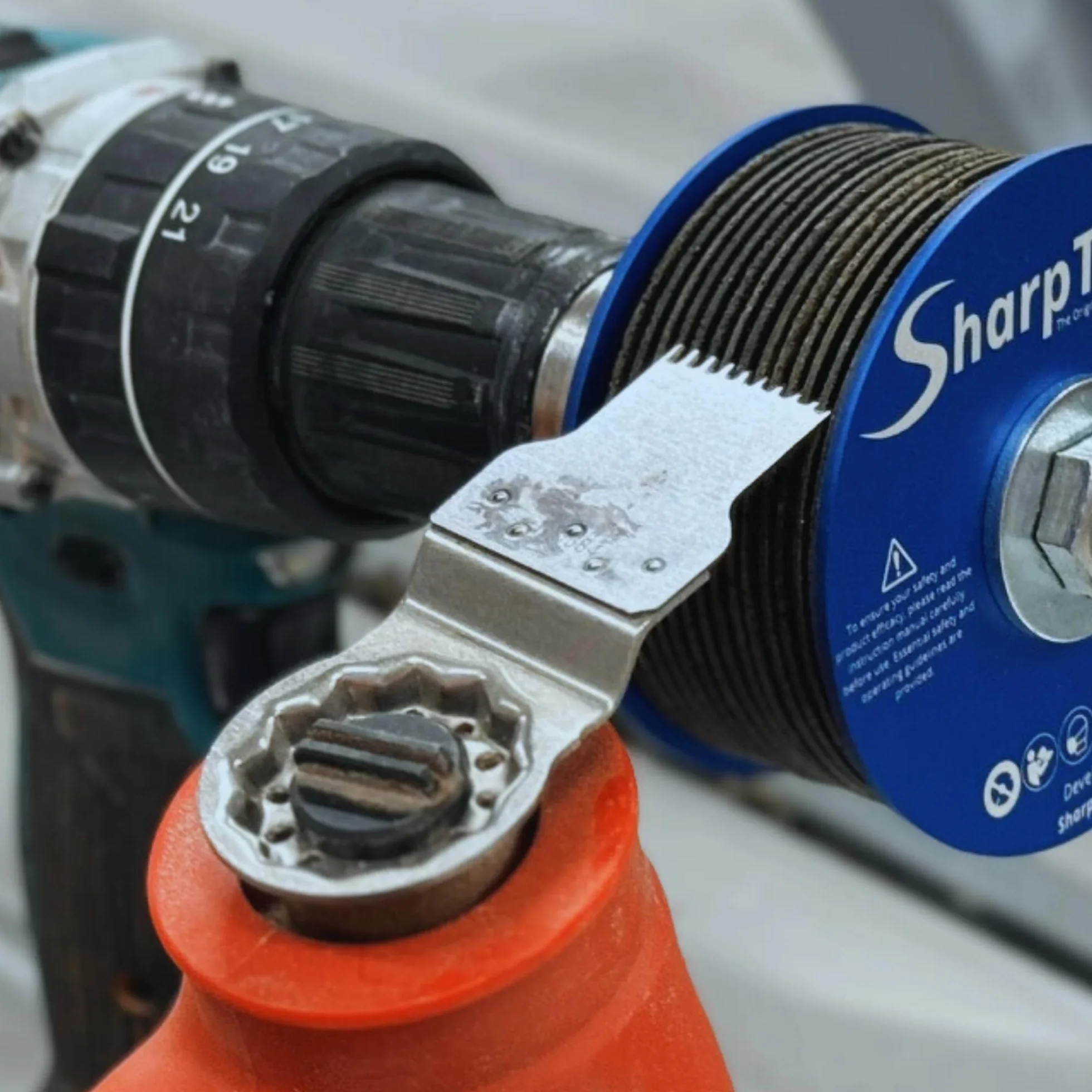 SharpTools 1.0 Multitool Brzeszczoty Ostrzał - Akcesoria do narzędzi wielofunkcyjnych do naostrzania brzeszczotów do szlifowania podwodnego, akcesoria do narzędzi oscylacyjnych - Ostrzałka