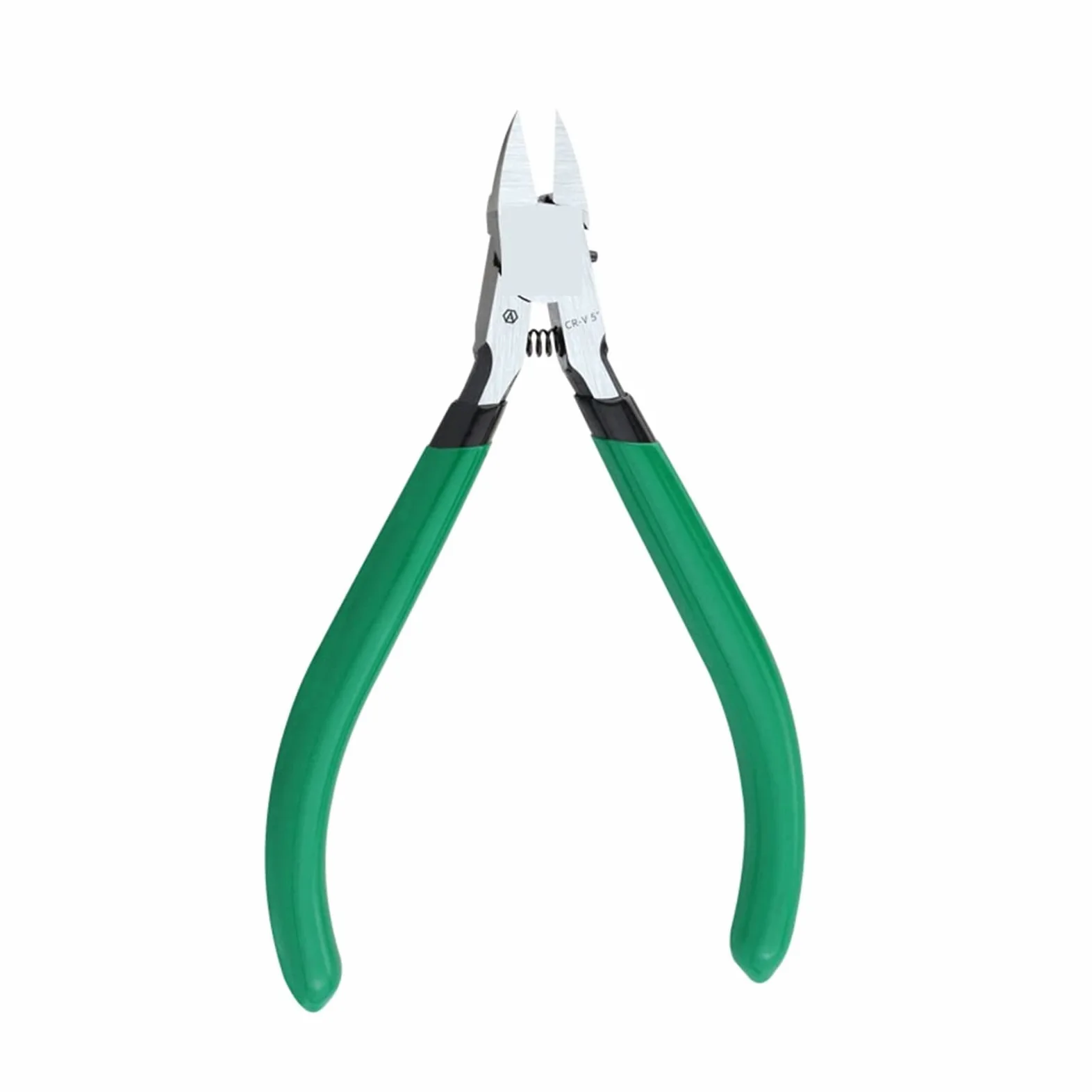JINGYAN Szczypce 5 Inch Electrical Scissors Cr-V Diagonal Pliers Iron Wire Copper Cutters With Labor-saved Spring