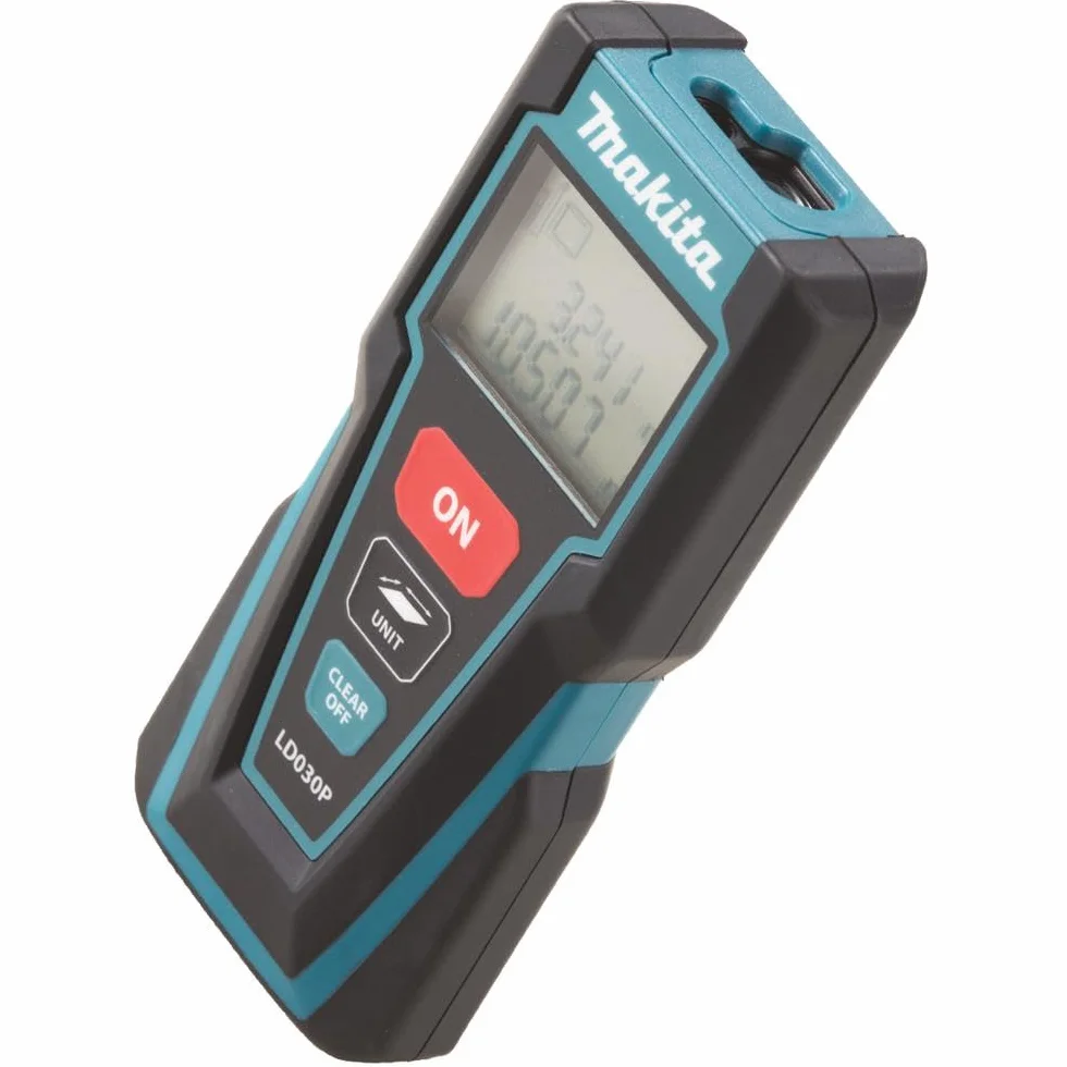 Makita LD030P Dalmierz Laserowy 30 m Niebieski Czarny