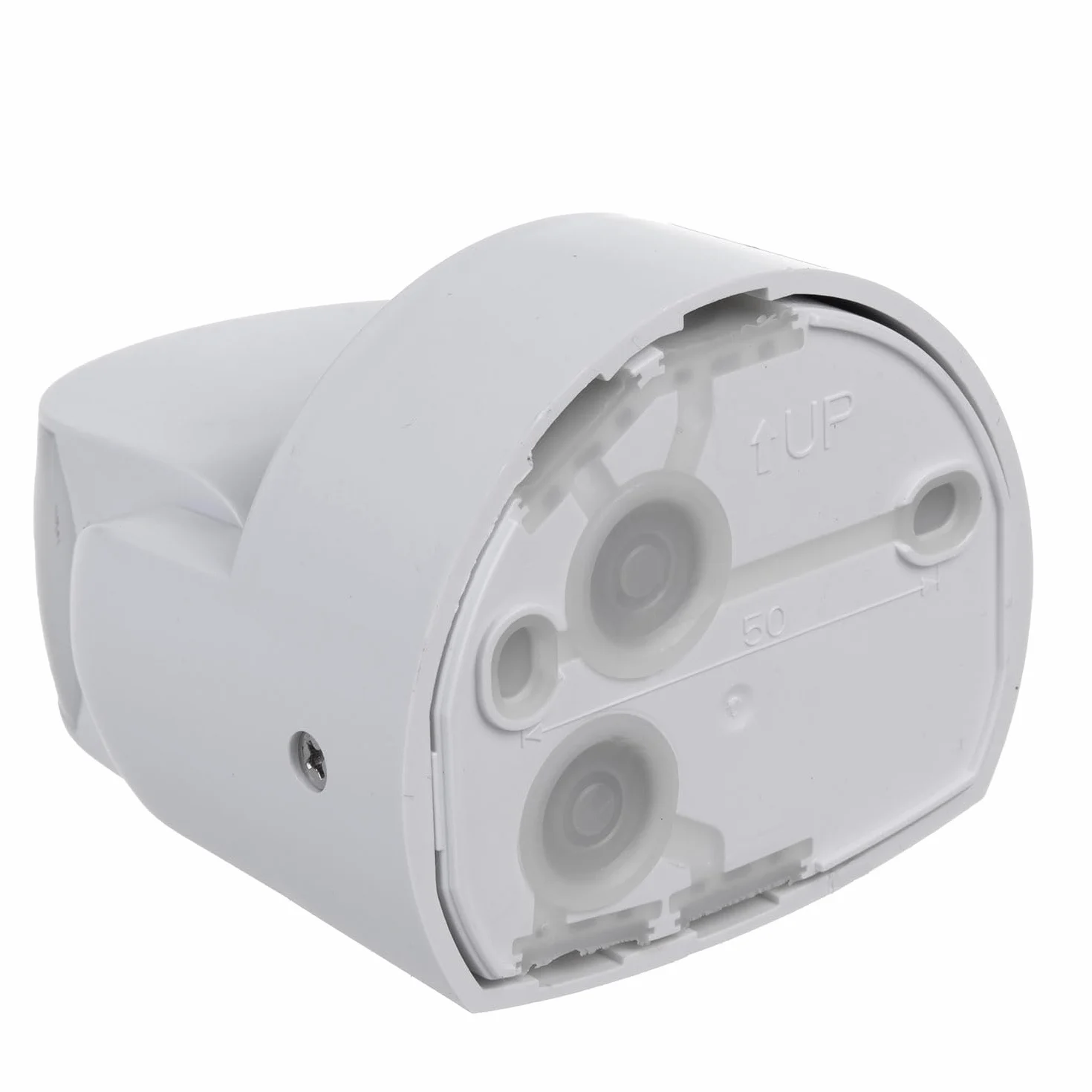 Maclean Czujnik ruchu PIR, podczerwień, IP65, biały, zasięg 12 m, maksymalne obciążenie 600/1200W, MCE468 W