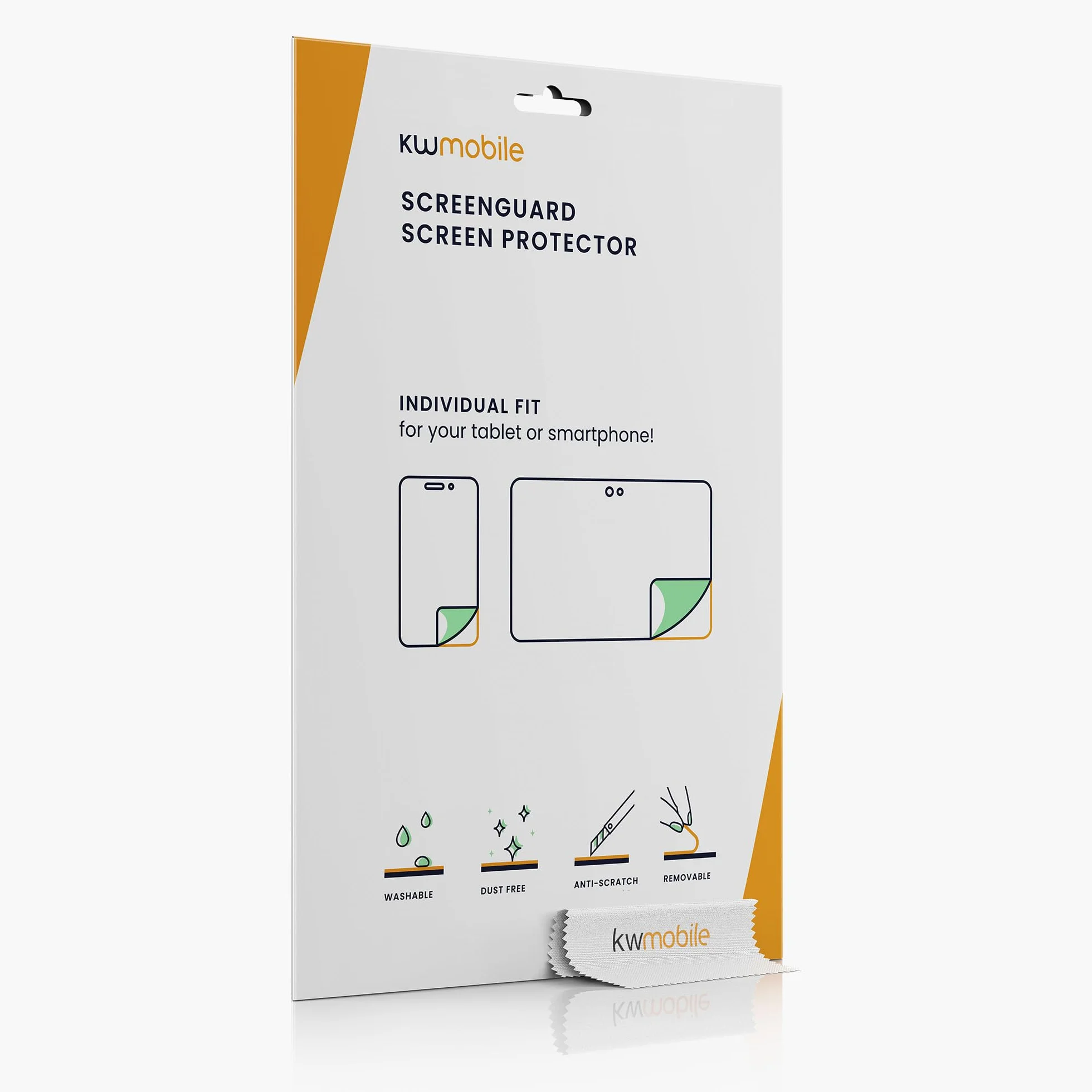 kwmobile Folia ochronna kompatybilna z Apple Macbook Pro 14.2 2024 M4 A3112 / A3185 / A3401, matowa folia ochronna na laptopa z tworzywa sztucznego