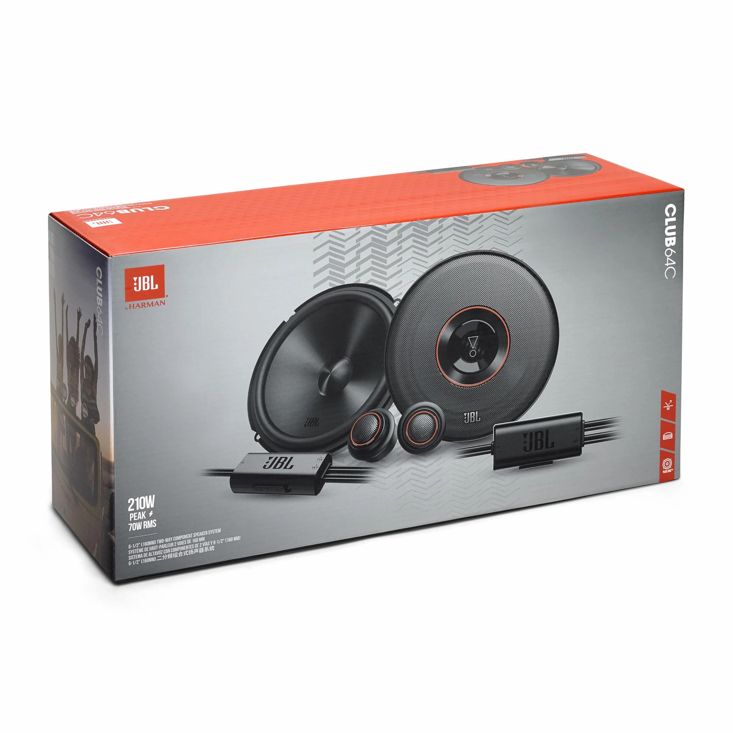 JBL Club Gen3 64C 6,5'' zestaw głośników Compo