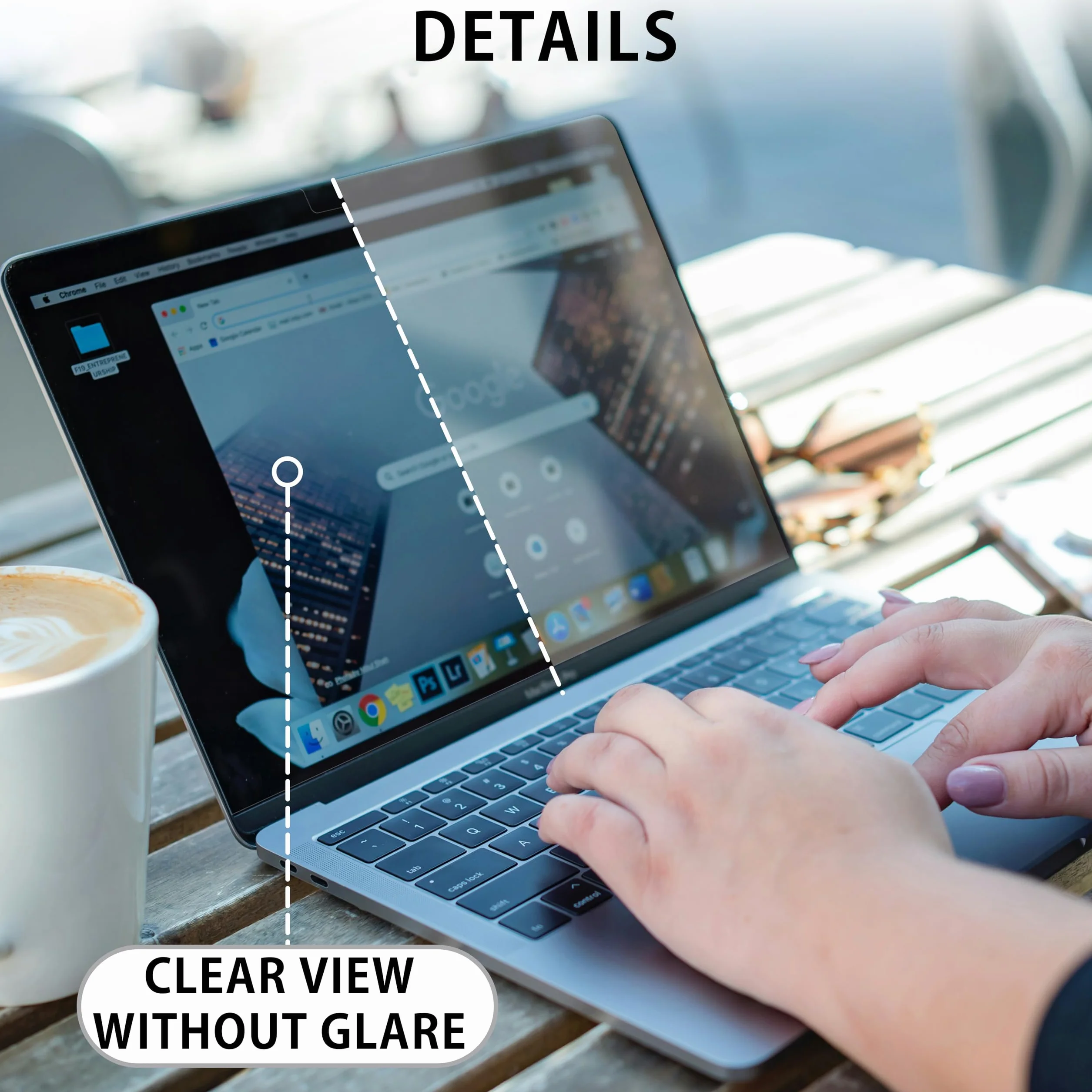MyGadget Matowa osłona ekranu Apple MacBook Pro 16 cali A2485 A2780 A2991 folia antyrefleksyjna HD szkło odporne na ślady