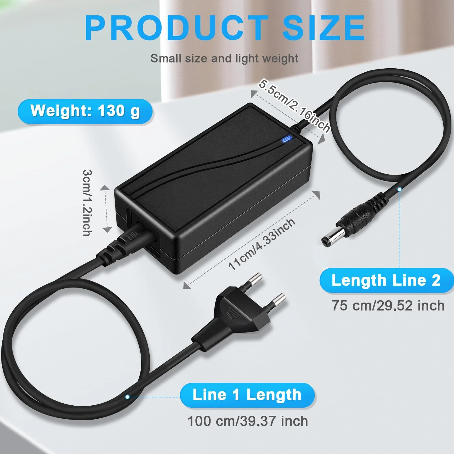 Zasilacz sieciowy 12 V 6 A Ac Dc adapter: 12 V LED transformator zasilacz sieciowy LED 72 W LED Strip zasilacz do taśm świetlnych LED, monitorów, telewizorów, wzmacniaczy, systemu kamer, wtyczka Euro