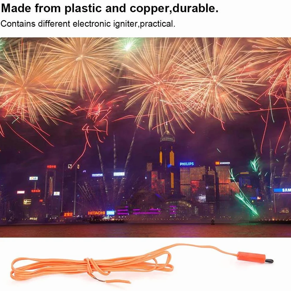 Ignition Cable, 50 szt. bezprzewodowego pilota zdalnego sterowania, elektroniczny, ogniotrwały kabel (30 cm)