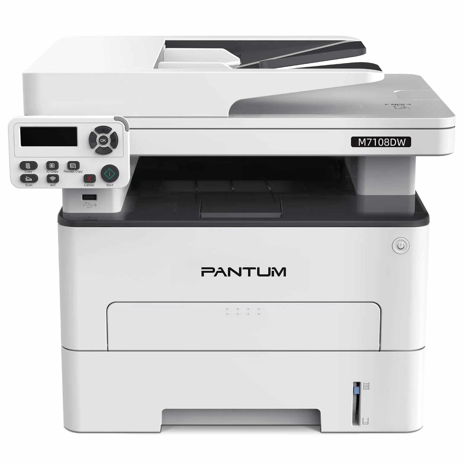 PANTUM M7108DW Wielofunkcyjna Drukarka Laserowa 3 w 1 Czarno-Biała Automatyczny Dupleks WiFi USB Ethernet 33 str