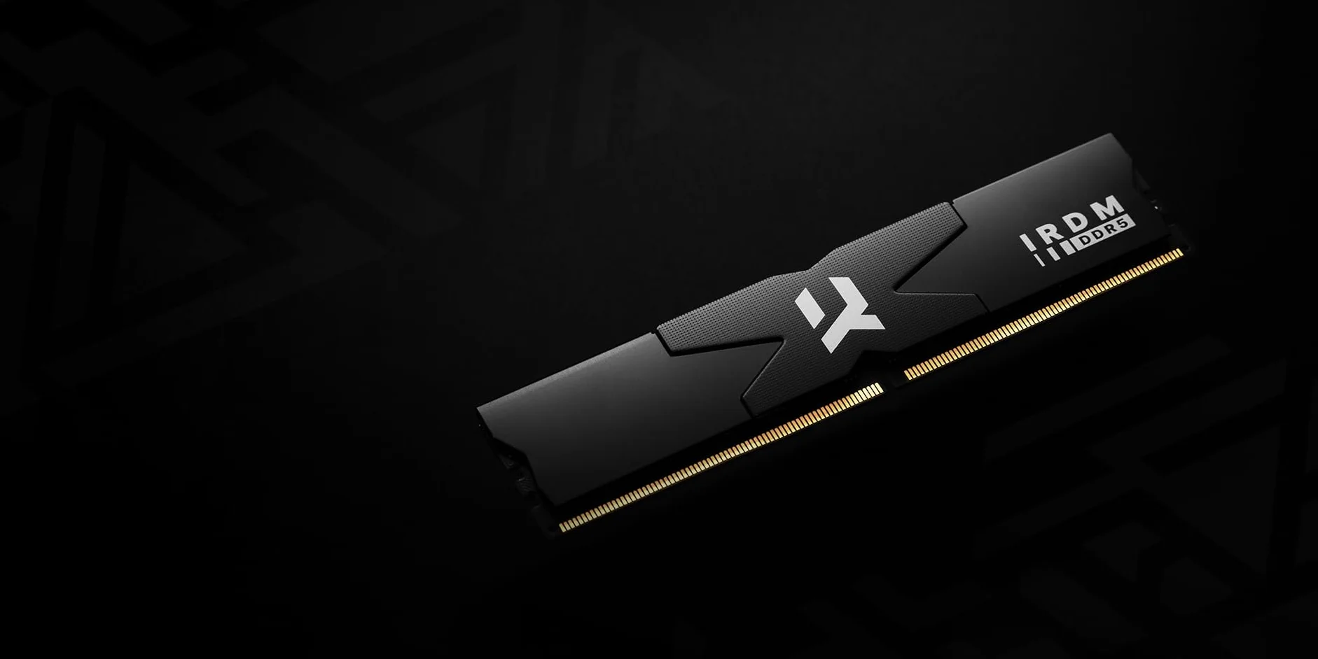 Goodram - Moduł pamięci DDR5 IRDM 2 x 16 GB KIT 6000MHz CL30 SR DIMM Black V Silver - wewnętrzny - DRAM - do komputera - komputera stacjonarnego - laptopa - gier - graczy - edycja grafiki -