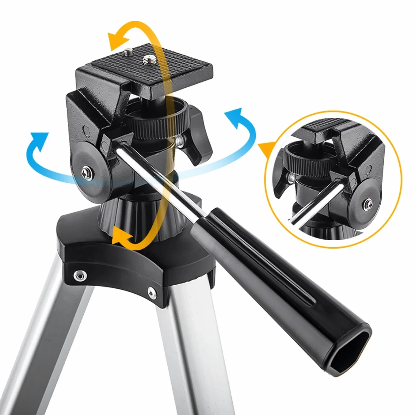 Gskyer Teleskop 70 mm 400 mm AZ-Mount Astronomiczny Refrakcyjny dla Dzieci i Początkujących