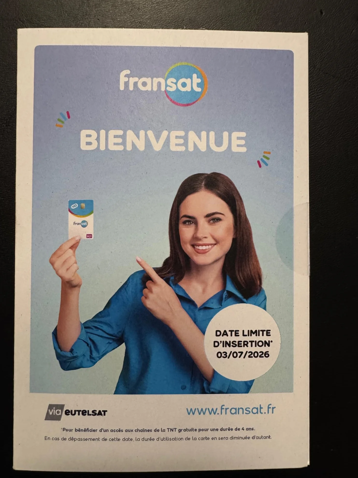 FRANSAT Karta HD PC7