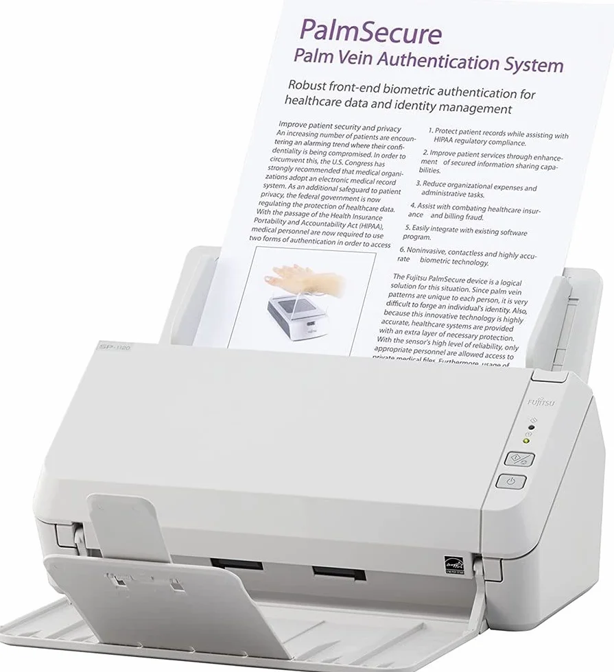 Fujitsu SP-1120N Scanner ADF 600 x 600 DPI A4 Gris
