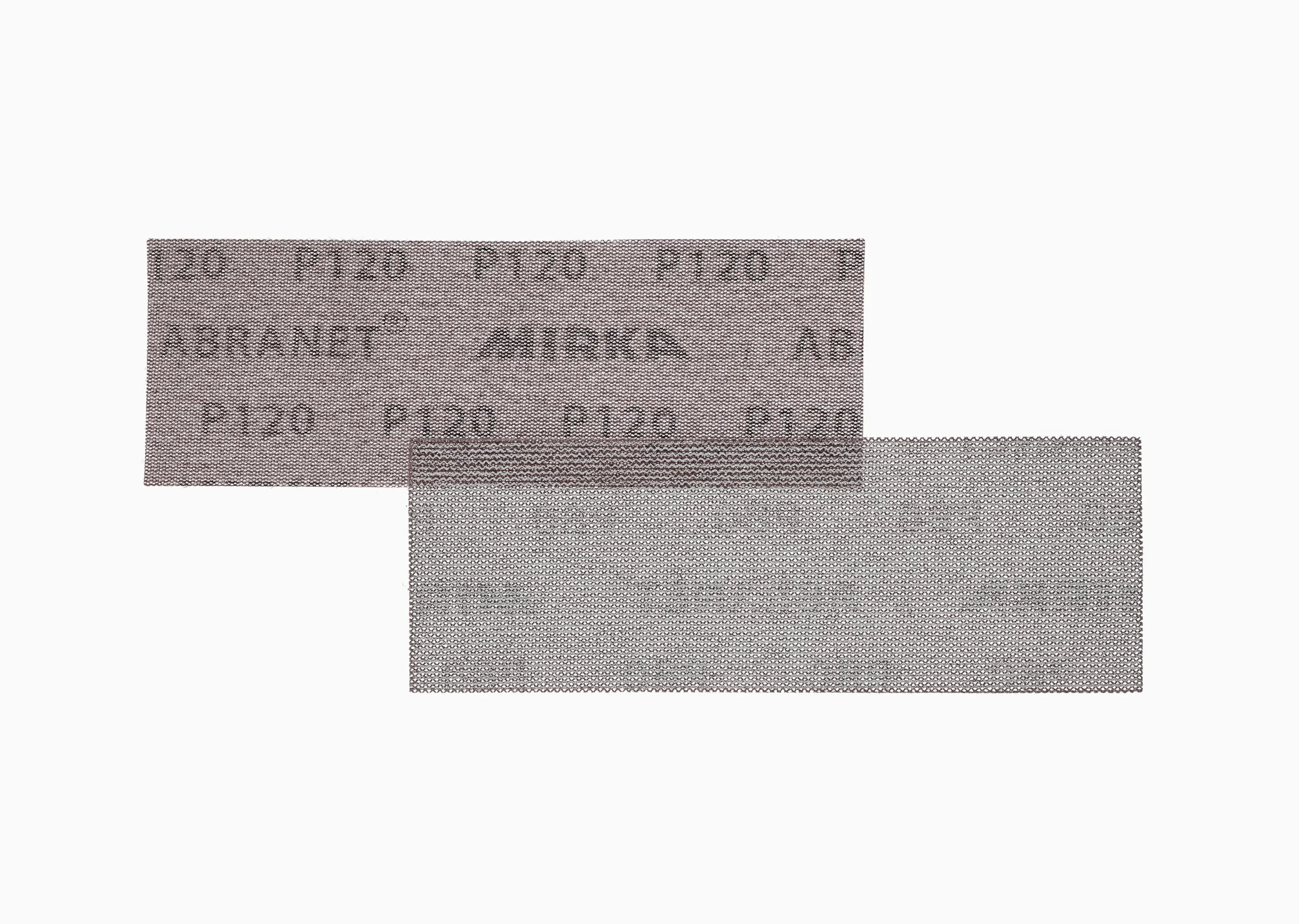 Mirka Abranet papier ścierny 80x230 mm P120 50 szt siatka ścierna rzep