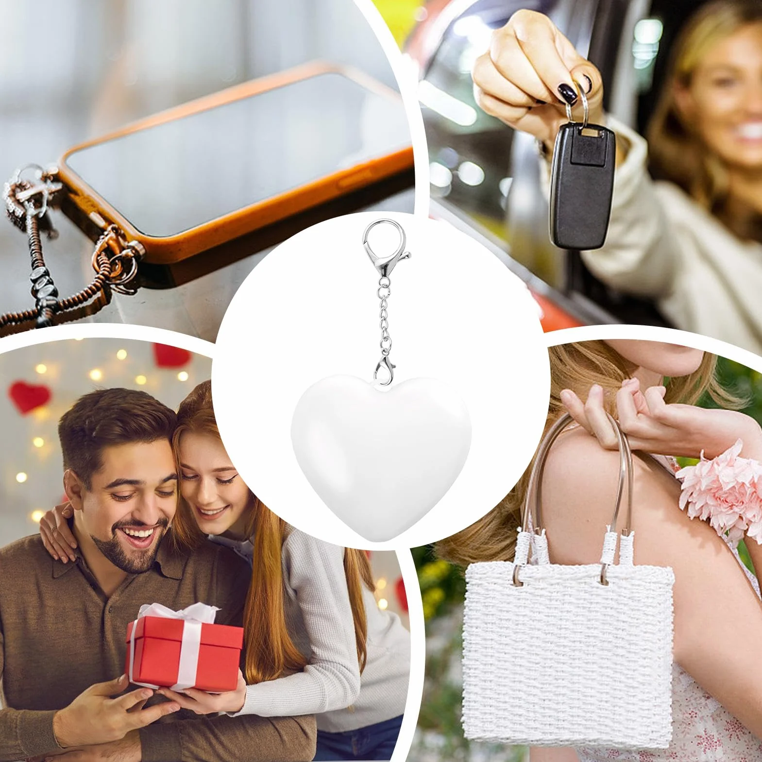 Mini LED Purse Light - Rechargeable Motion Sensor Lamp for Bags and Keychains | Small Portable Torch with Bright LED, Convenient Nighttime Walking, Bedside Desk Hallway for Travel Office Everyday Use