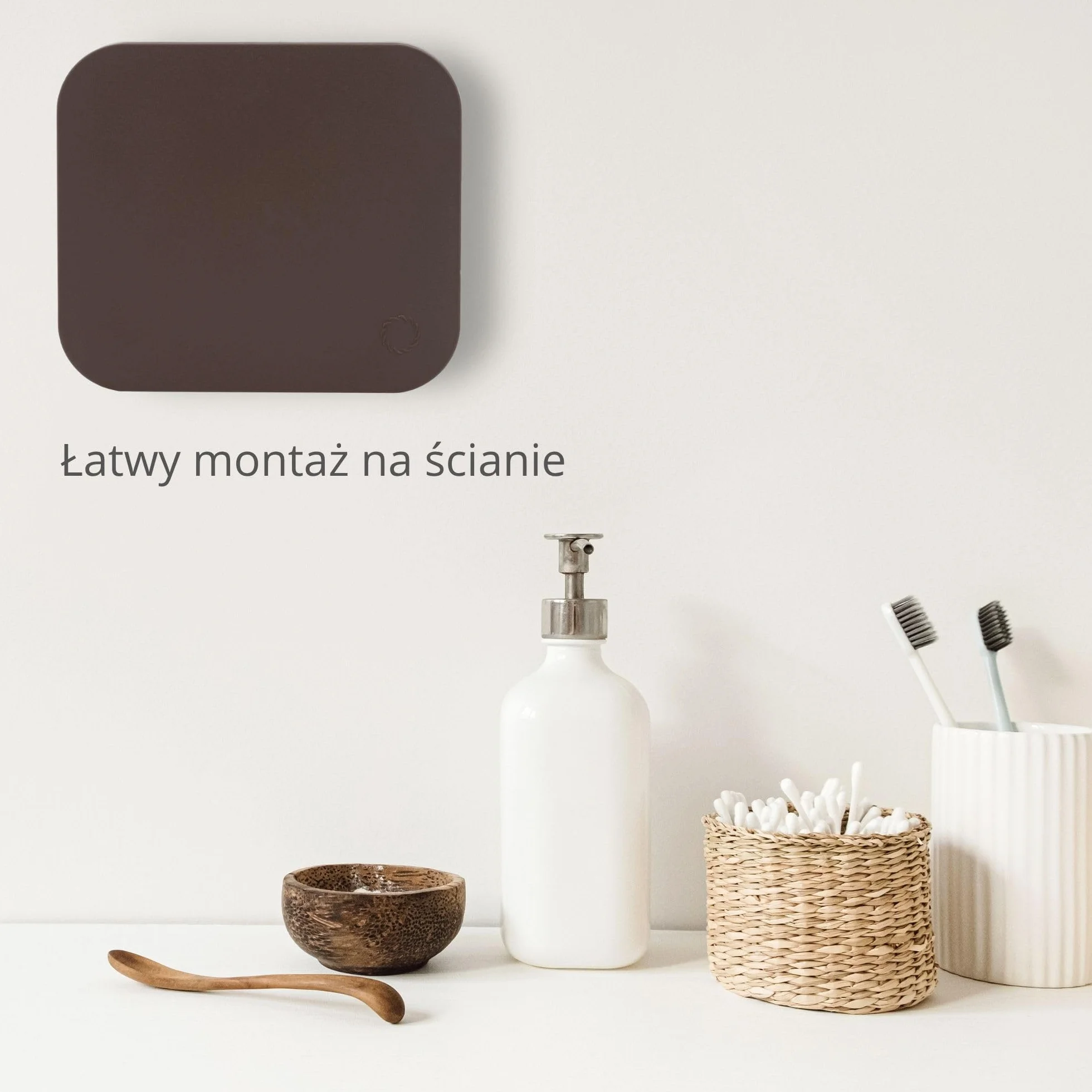 Turbionaire Trend 100 Sdbc – Wentylator Łazienkowy I Kuchenny, Panel Dark Brown Chocolate Matowy, Ø100 Mm, 85 M3/H, 35 Pa, Cichy 33 Db, Zawór Zwrotny, Ipx4, Gwarancja 3 Lata.