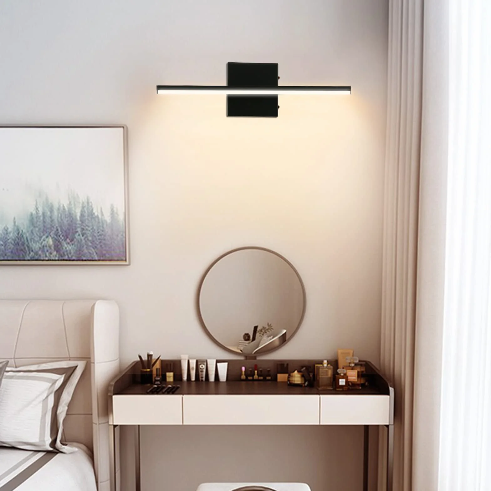Lampa LED Do Lustra, 6000 K, 40 cm, 12 W, 1100 lm, Łazienki, Szafy, Oświetlenie Zaciskowe, Makijażu