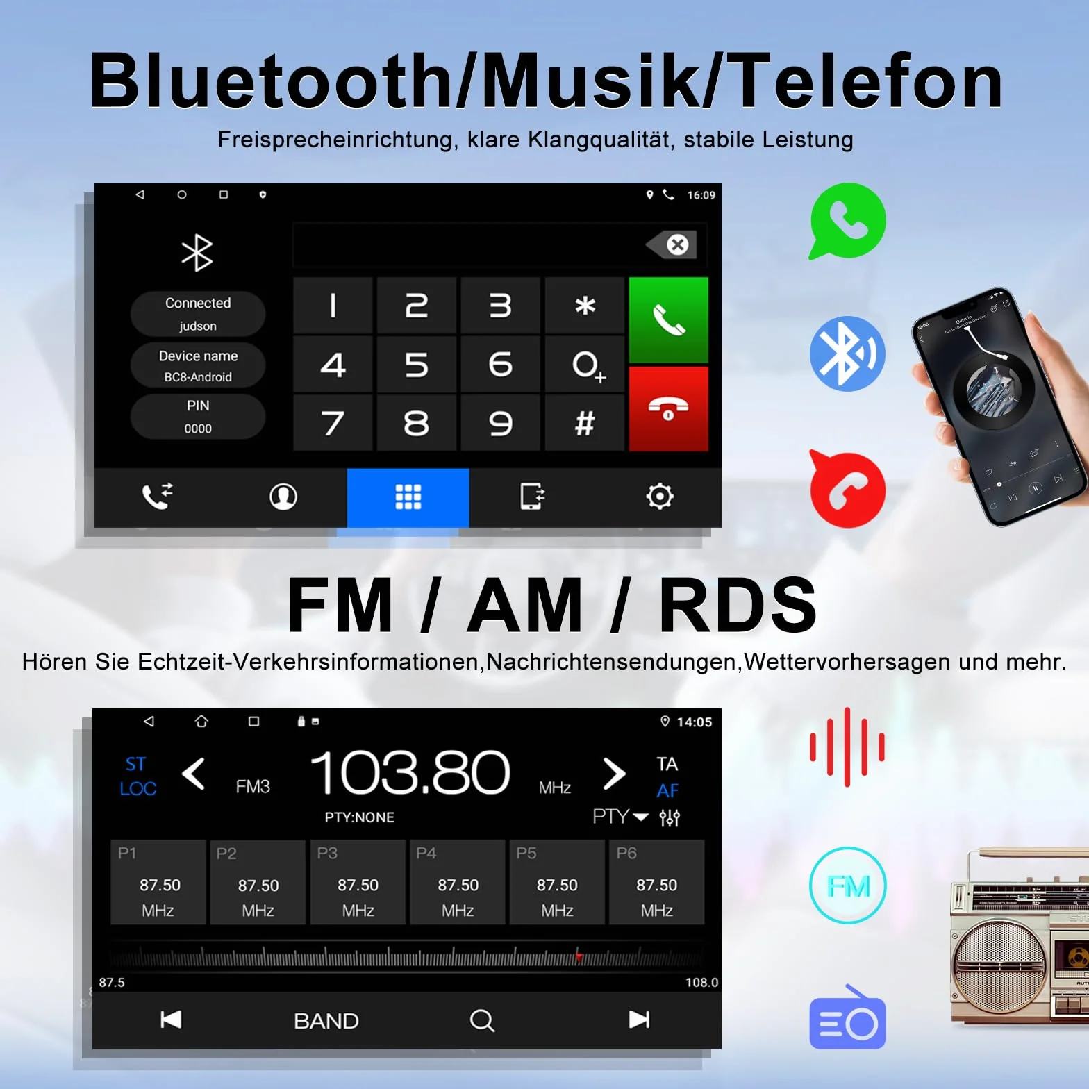 Radio samochodowe Android 4+64 GB do BMW X3 E83 2004-2012, ekran 9 cali, podwójne Din, nawigacja Carplay, bezprzewodowe, HiFi, FM, DSP, WiFi, Bluetooth, USB + kamera