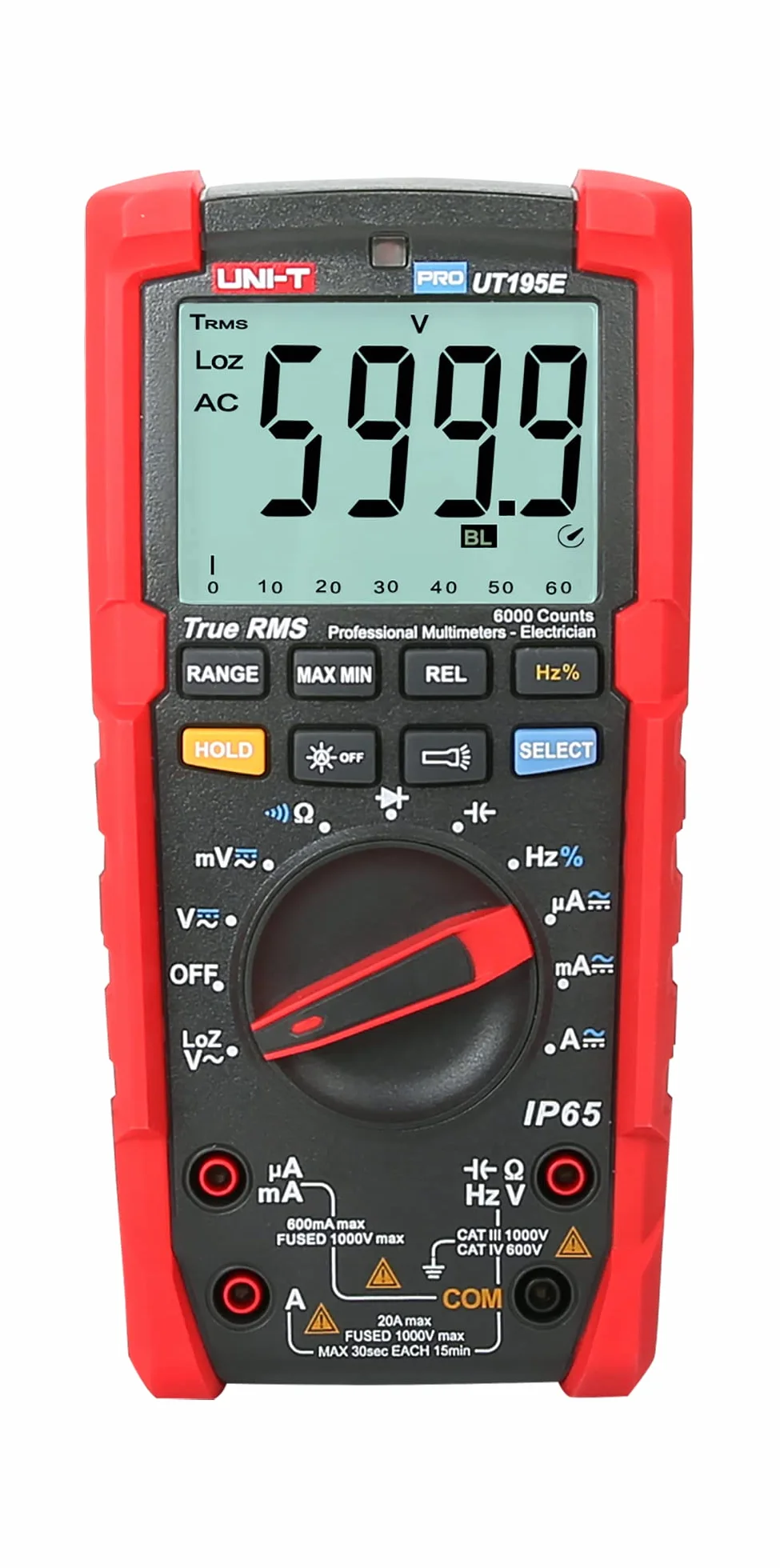 Uni-T Miernik Uniwersalny UT195E PRO/MIE0295 True RMS Ekran LCD