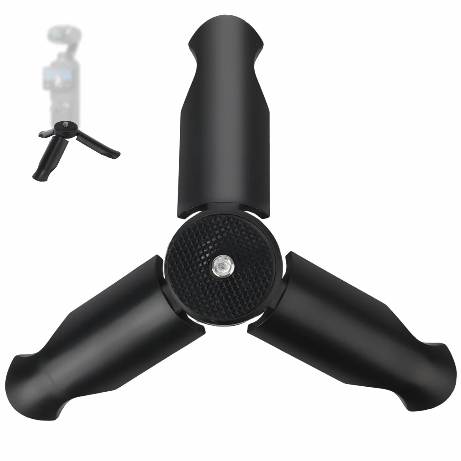 Miniaturowy Statyw do DJI Osmo Pocket 3 i 2, Przenośny Uchwyt Stołowy, Czarny