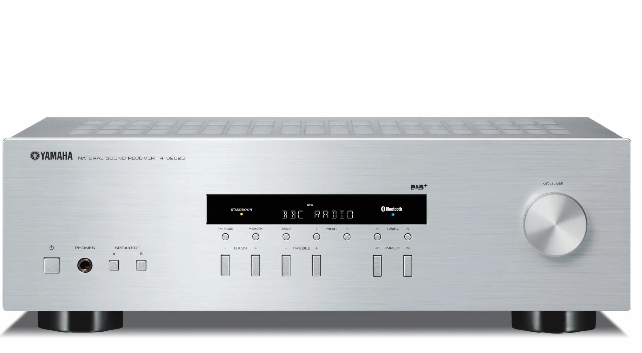 Yamaha RS-202D odbiornik stereo DAB srebrny