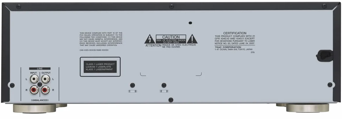 TEAC AD-RW900 nagrywarka CD i kaseta audio 3,5 mm USB czarny